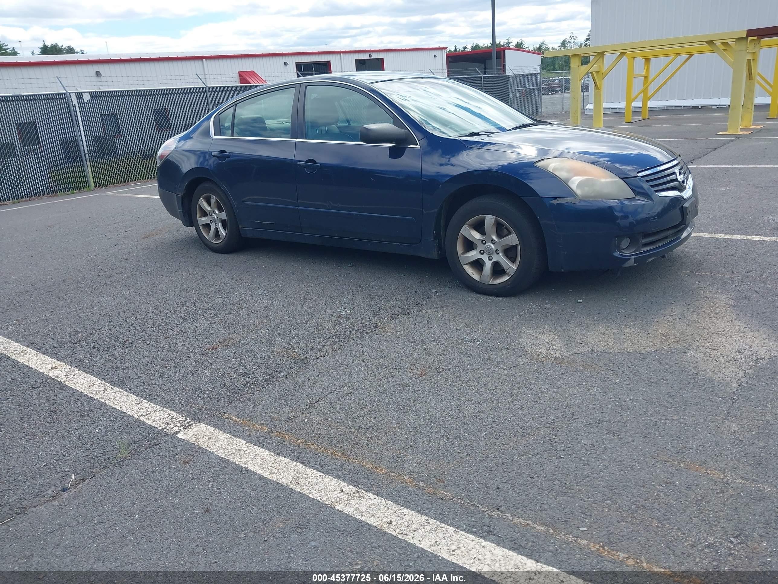 2007 Nissan Altima 2.5 S Blue vin: 1N4AL21E27N415065