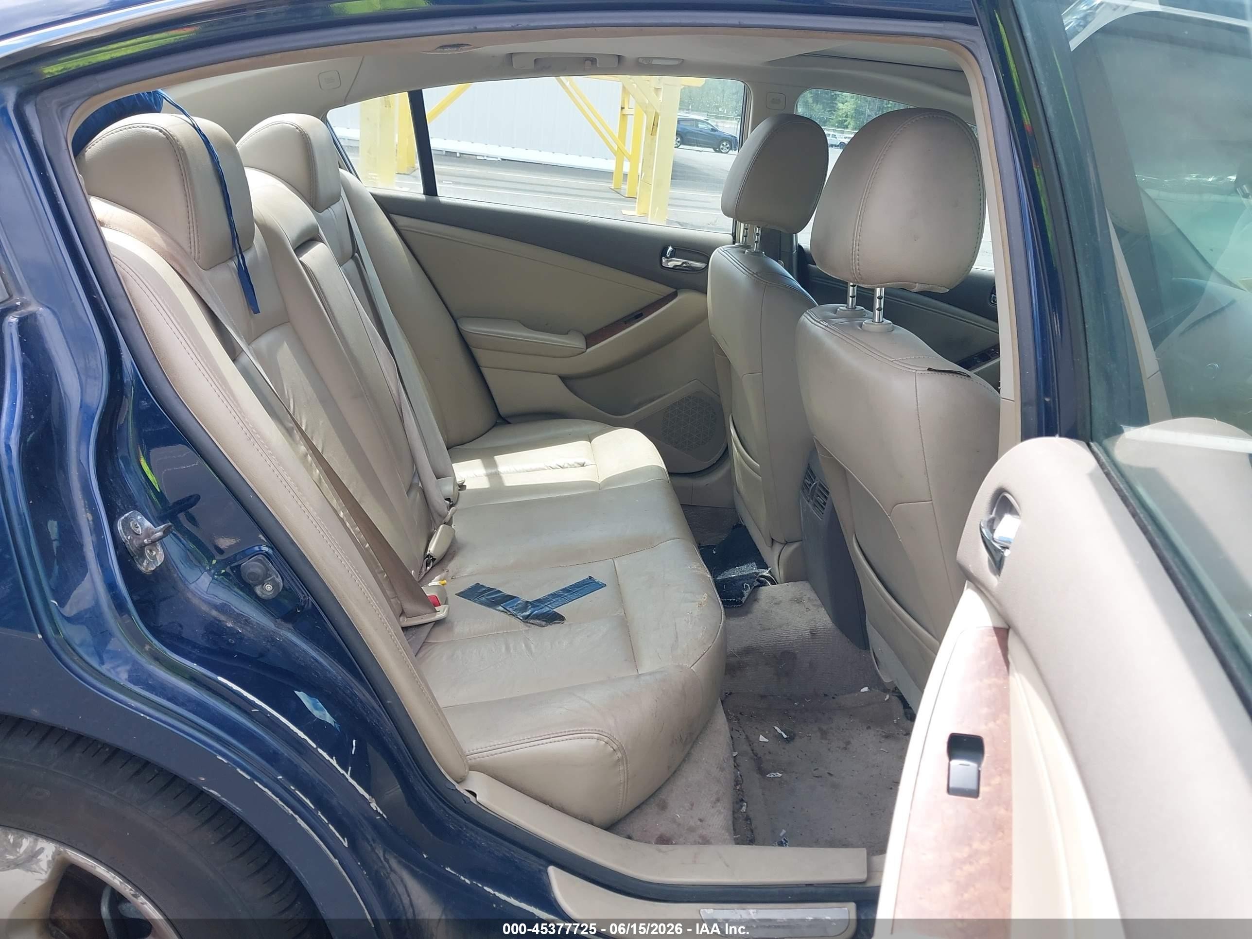 2007 Nissan Altima 2.5 S Blue vin: 1N4AL21E27N415065