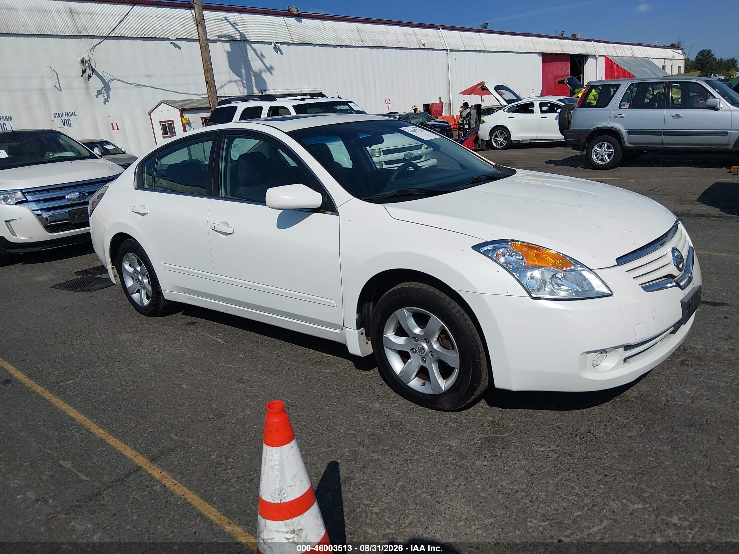 2007 Nissan Altima 2.5/2.5s White vin: 1N4AL21E27N419486