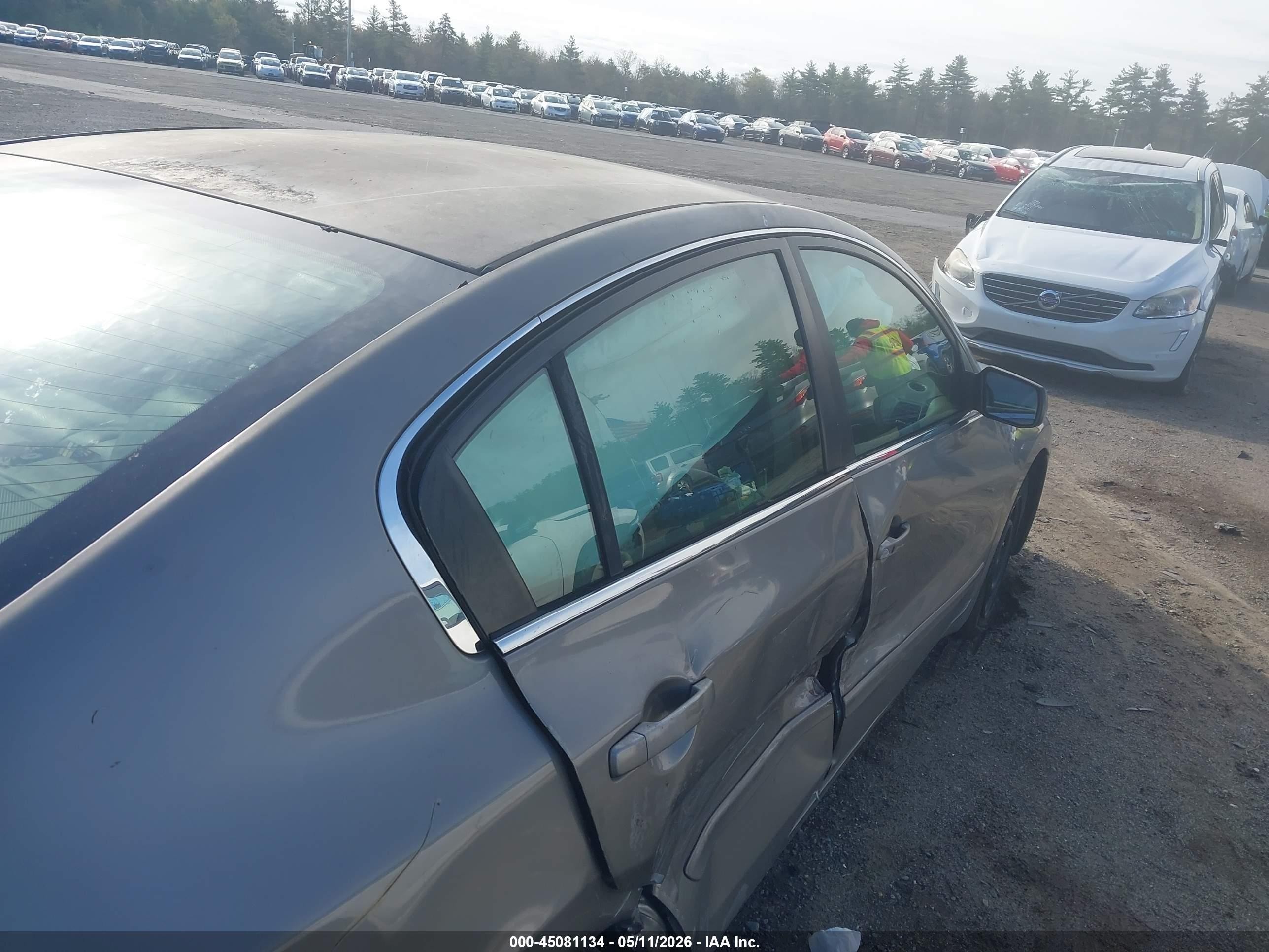 2007 Nissan Altima 2.5 S Золотой vin: 1N4AL21E27N442797