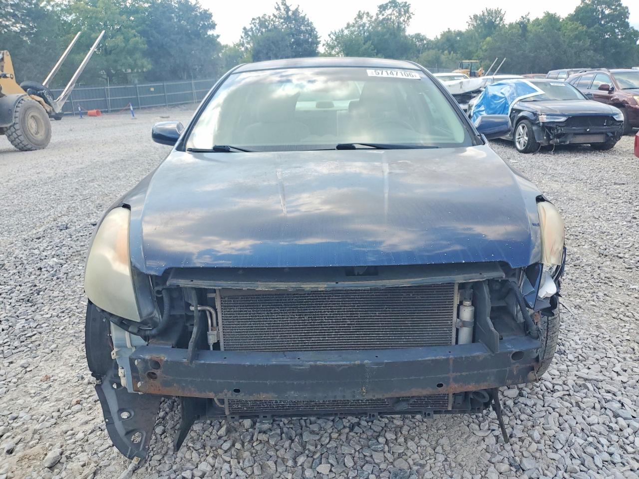 2007 Nissan Altima 2.5 Blue vin: 1N4AL21E27N444209