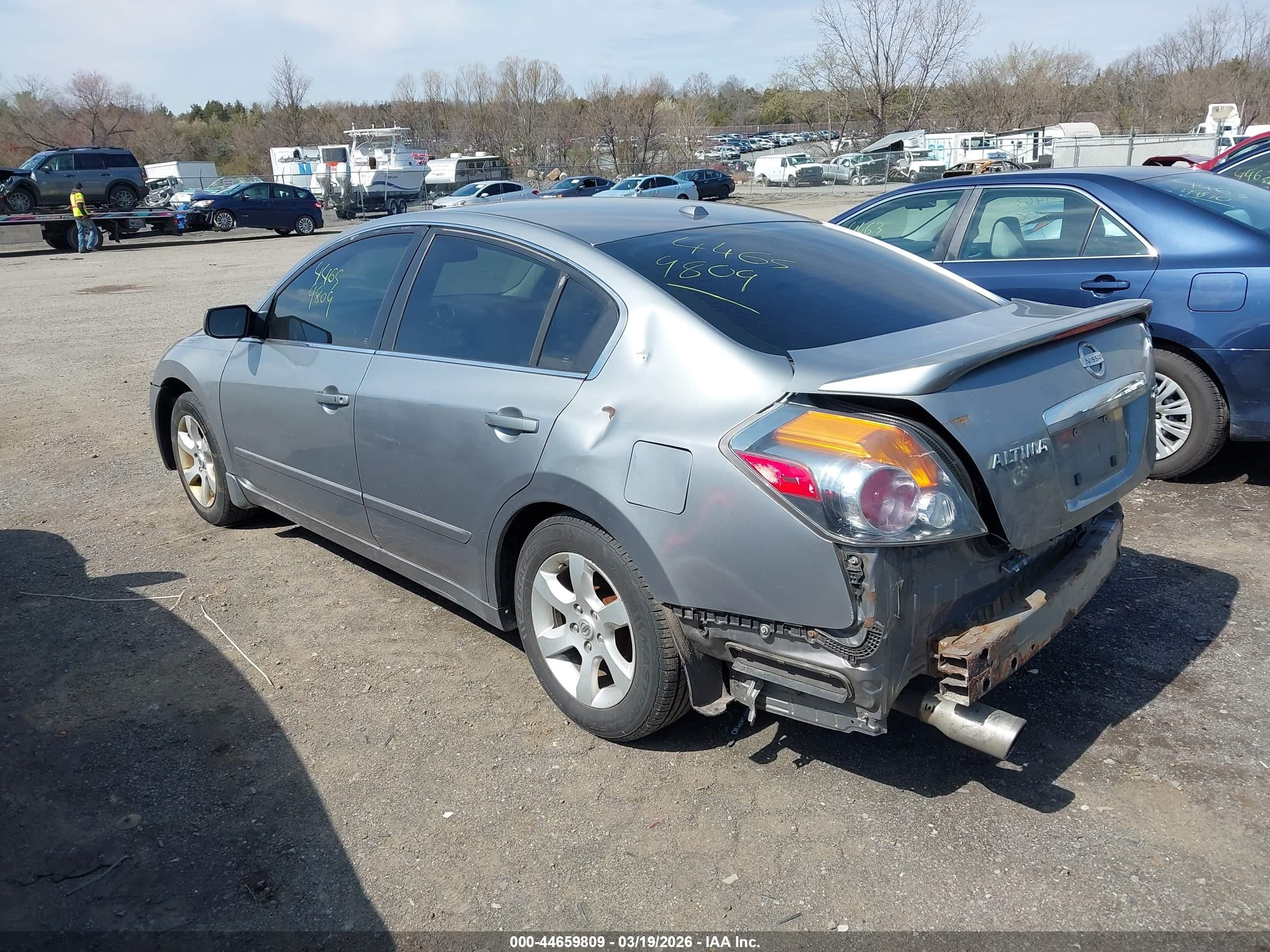 2008 Nissan Altima 2.5 S Silver vin: 1N4AL21E28C182222
