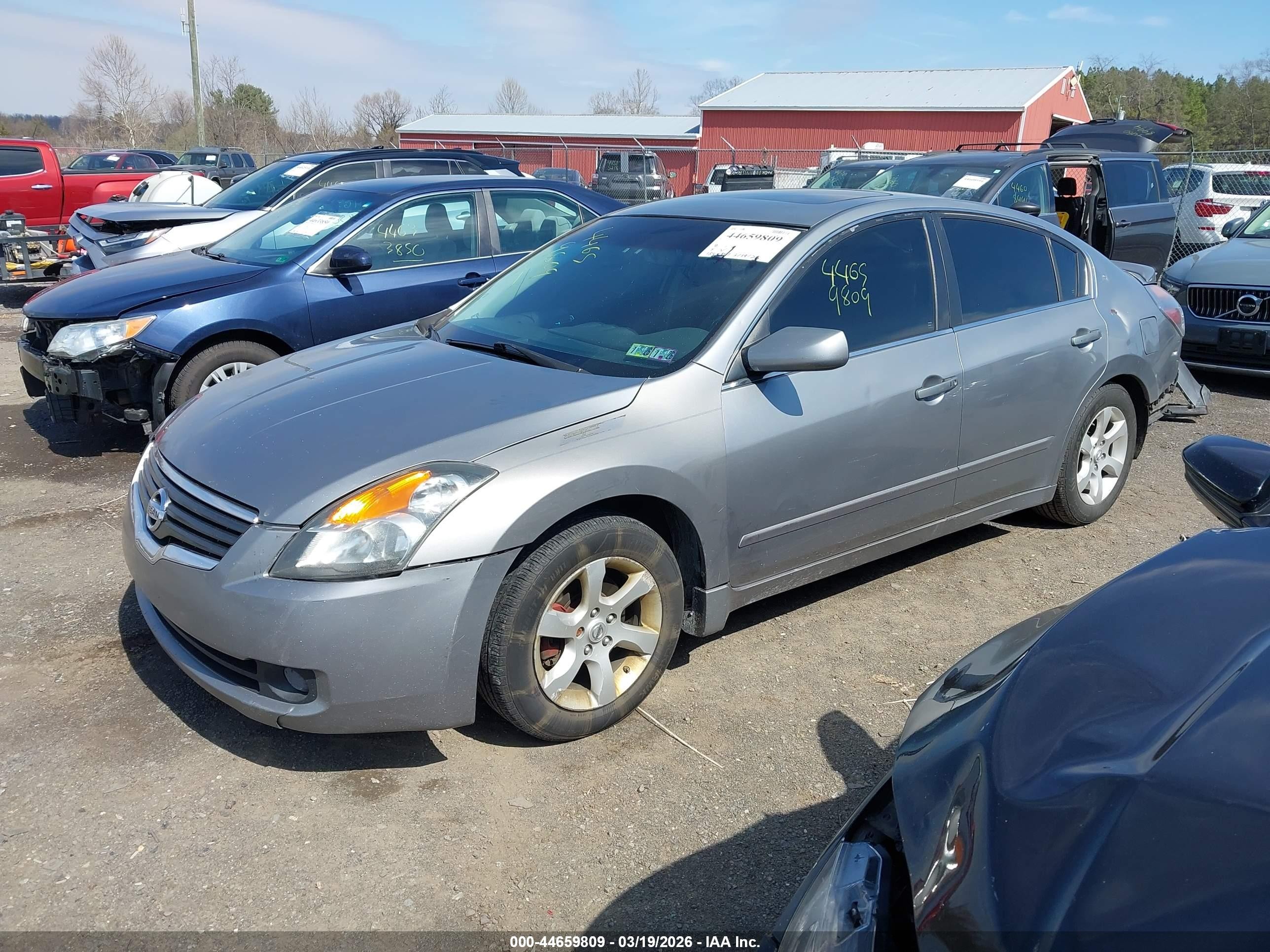 2008 Nissan Altima 2.5 S Silver vin: 1N4AL21E28C182222