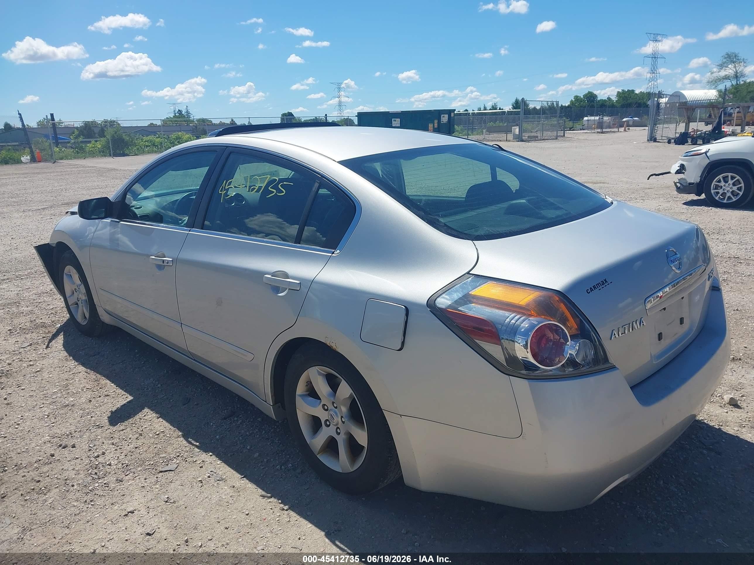 2008 Nissan Altima 2.5 Sl Серебряный vin: 1N4AL21E28N429968
