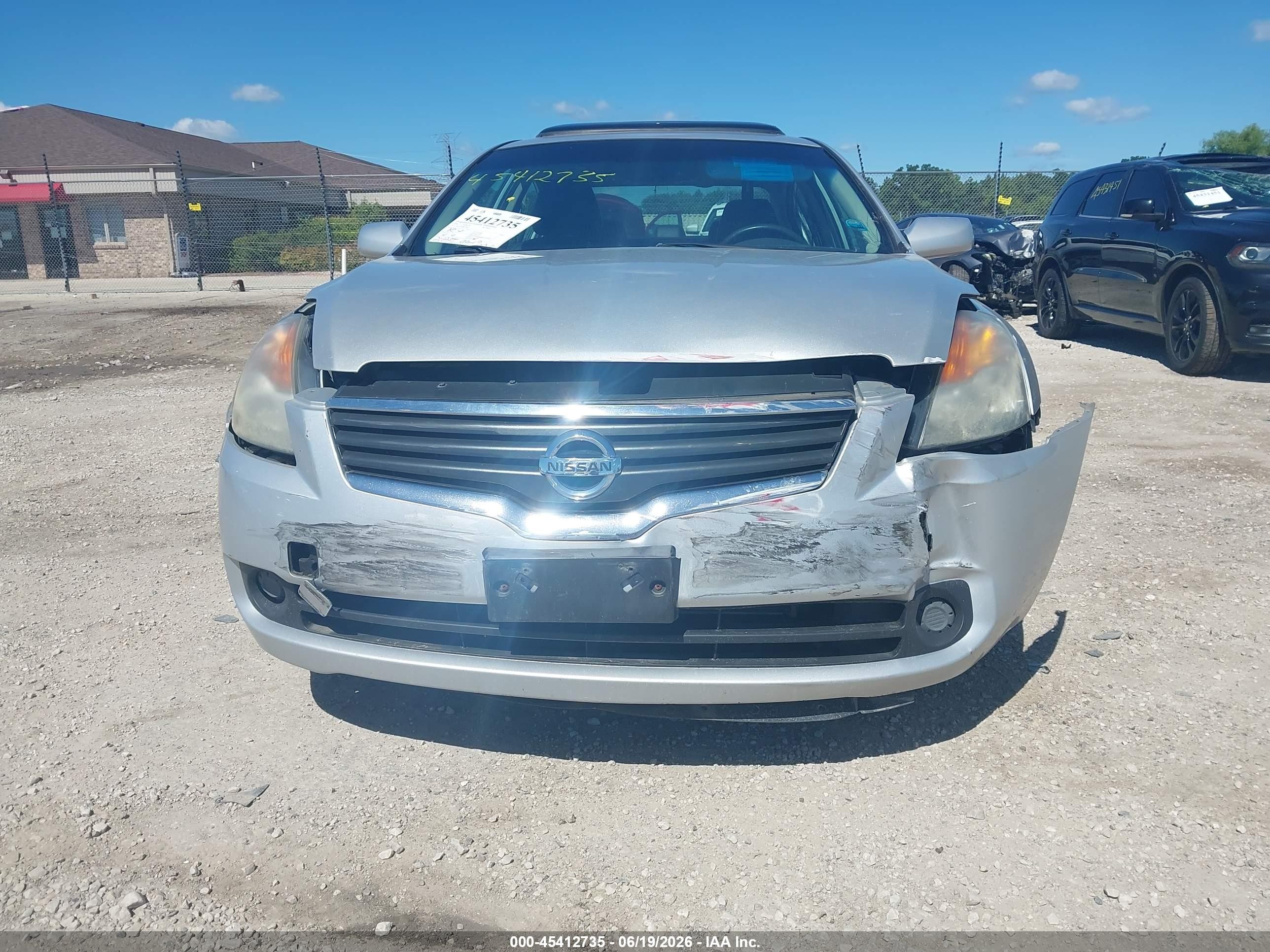 2008 Nissan Altima 2.5 Sl Серебряный vin: 1N4AL21E28N429968