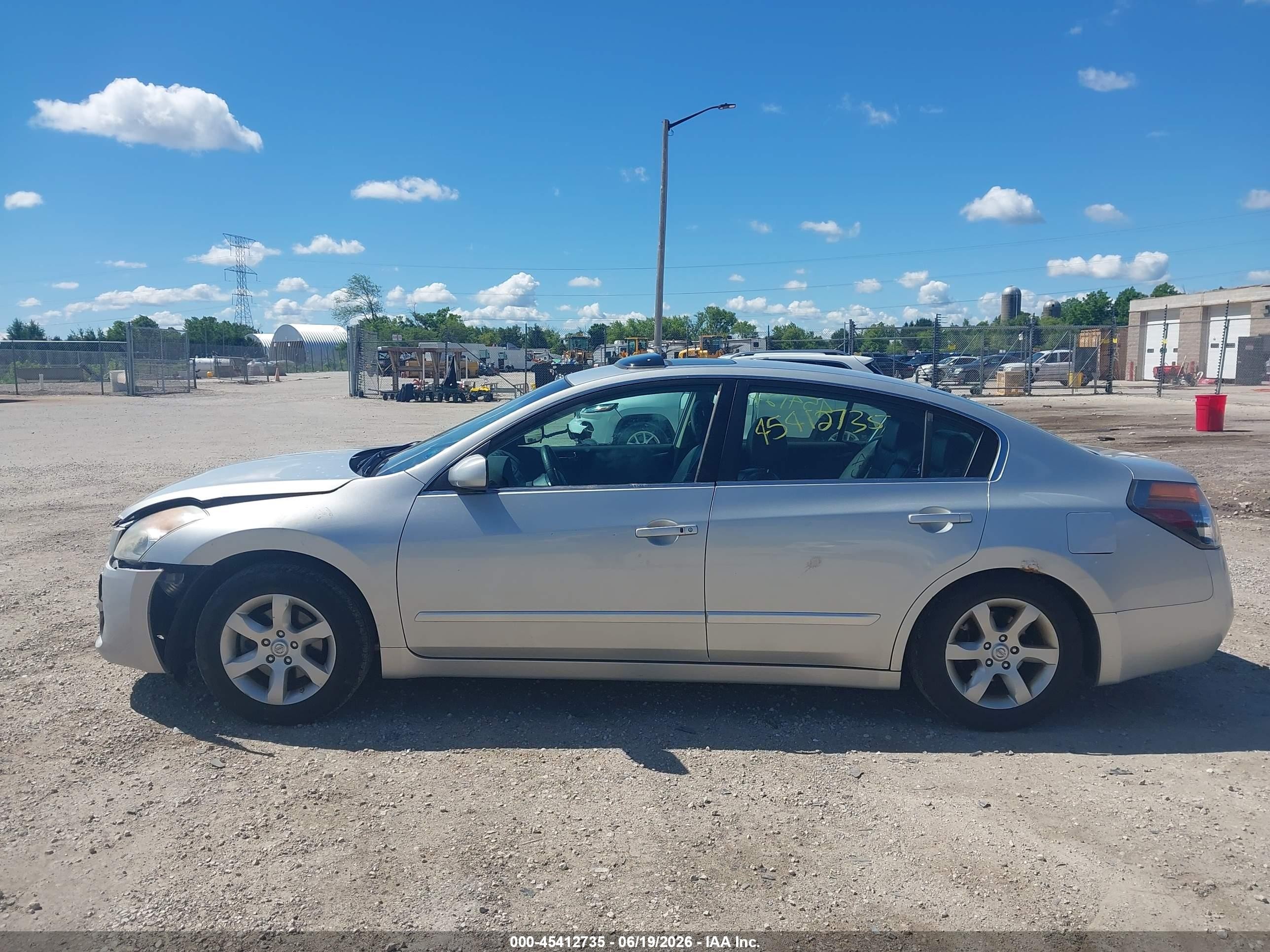 2008 Nissan Altima 2.5 Sl Серебряный vin: 1N4AL21E28N429968