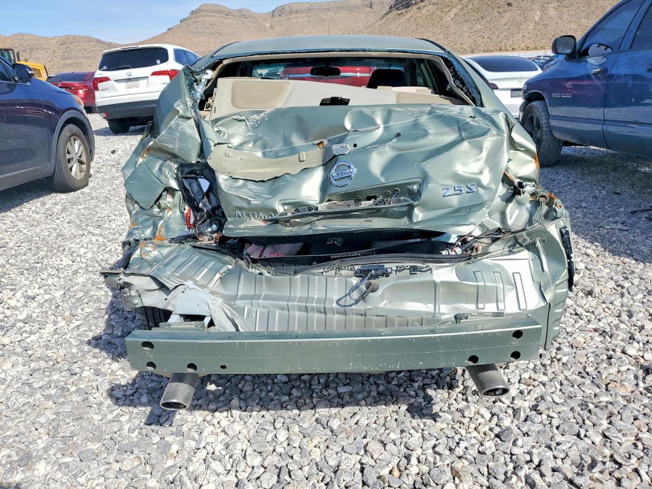2008 Nissan Altima 2.5 Green vin: 1N4AL21E28N481665