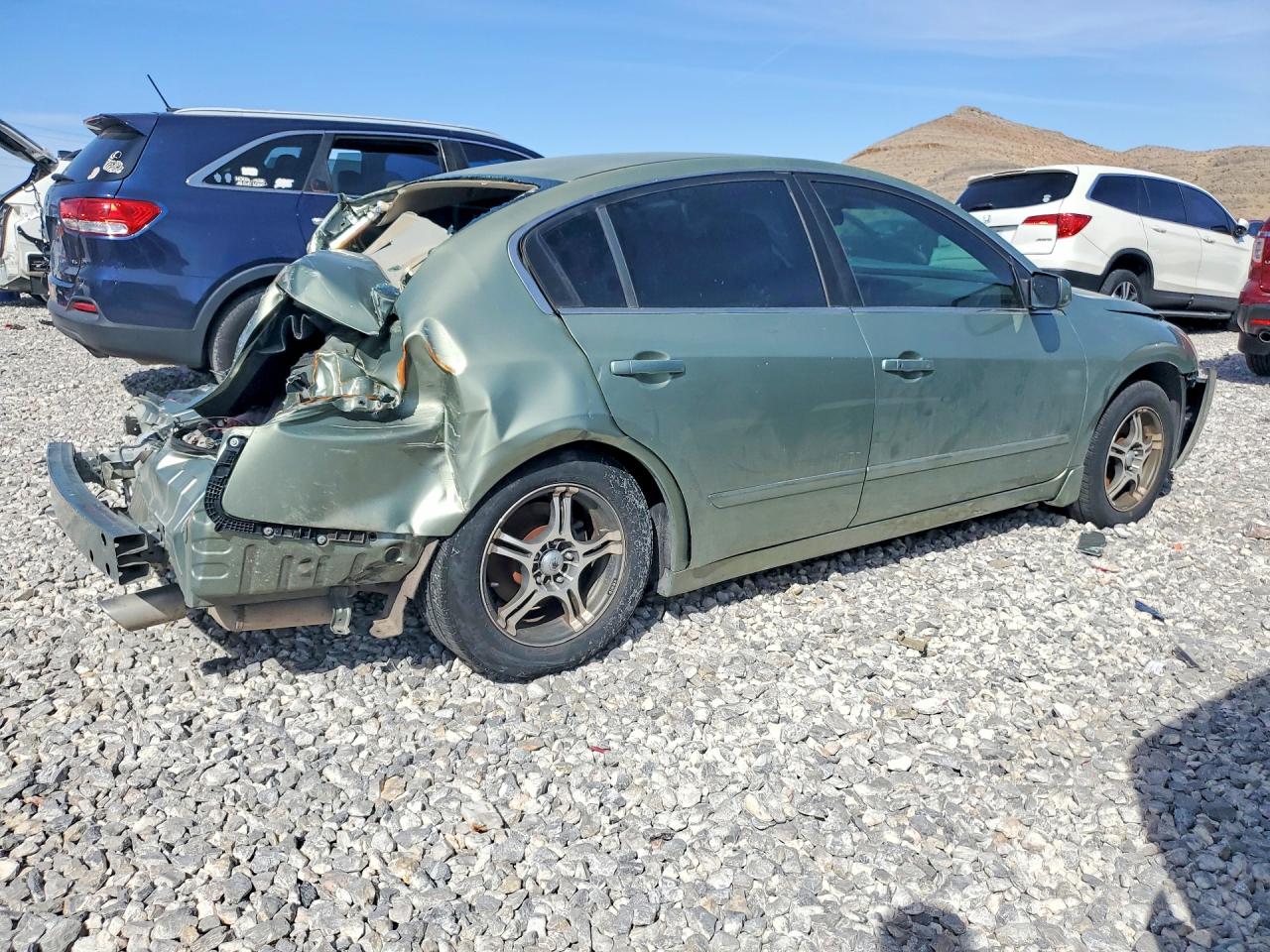 2008 Nissan Altima 2.5 Green vin: 1N4AL21E28N481665