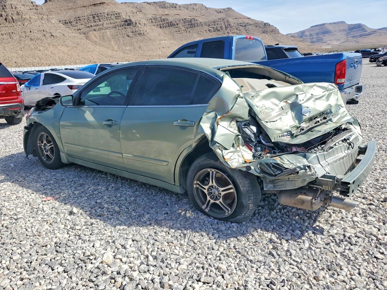 2008 Nissan Altima 2.5 Green vin: 1N4AL21E28N481665