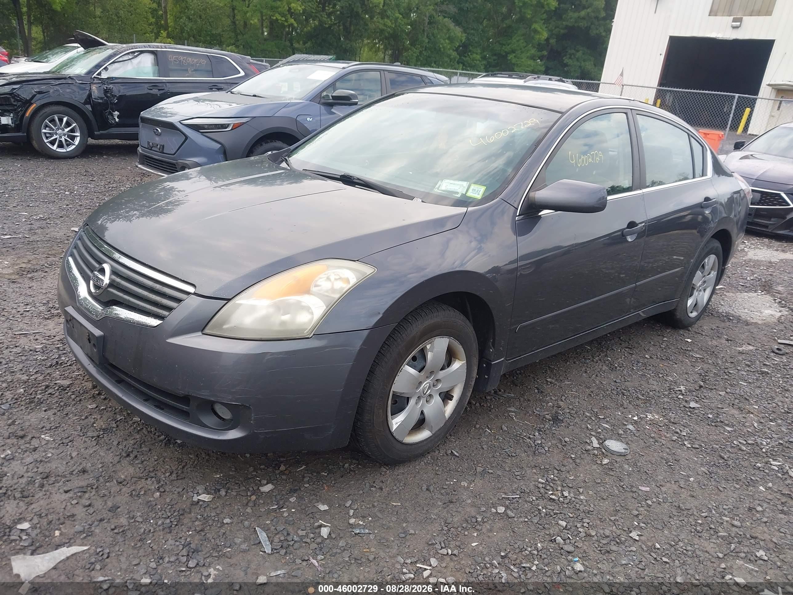 2008 Nissan Altima 2.5 S Gray vin: 1N4AL21E28N487448