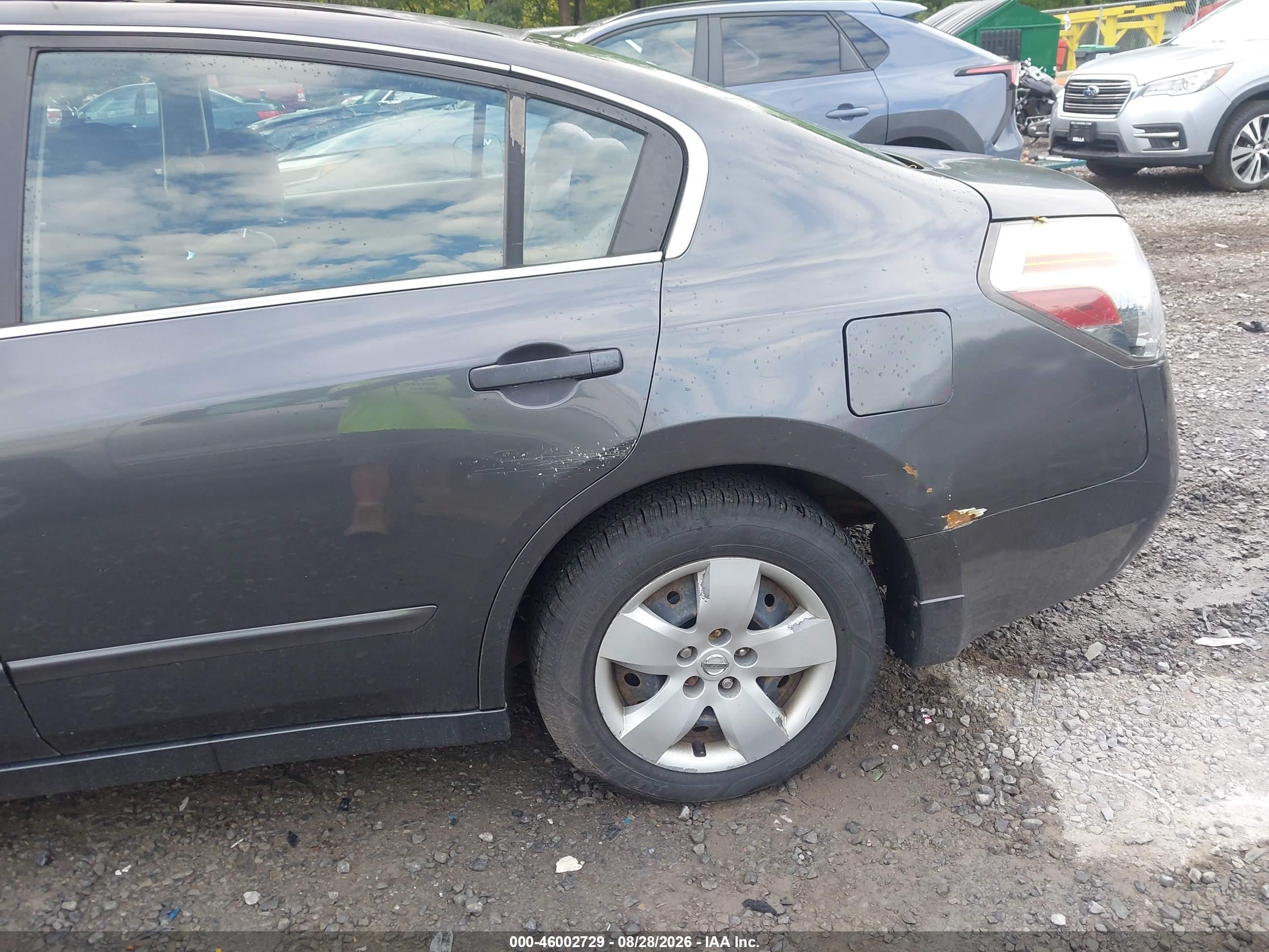 2008 Nissan Altima 2.5 S Gray vin: 1N4AL21E28N487448