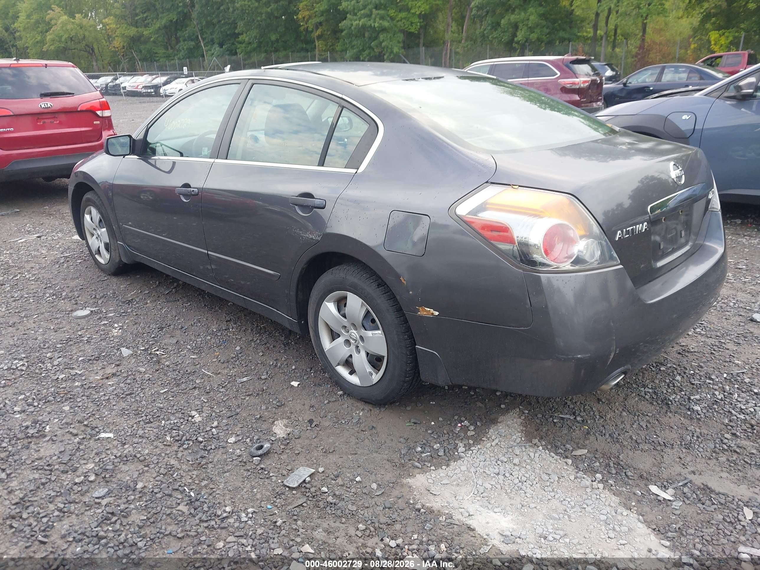 2008 Nissan Altima 2.5 S Gray vin: 1N4AL21E28N487448