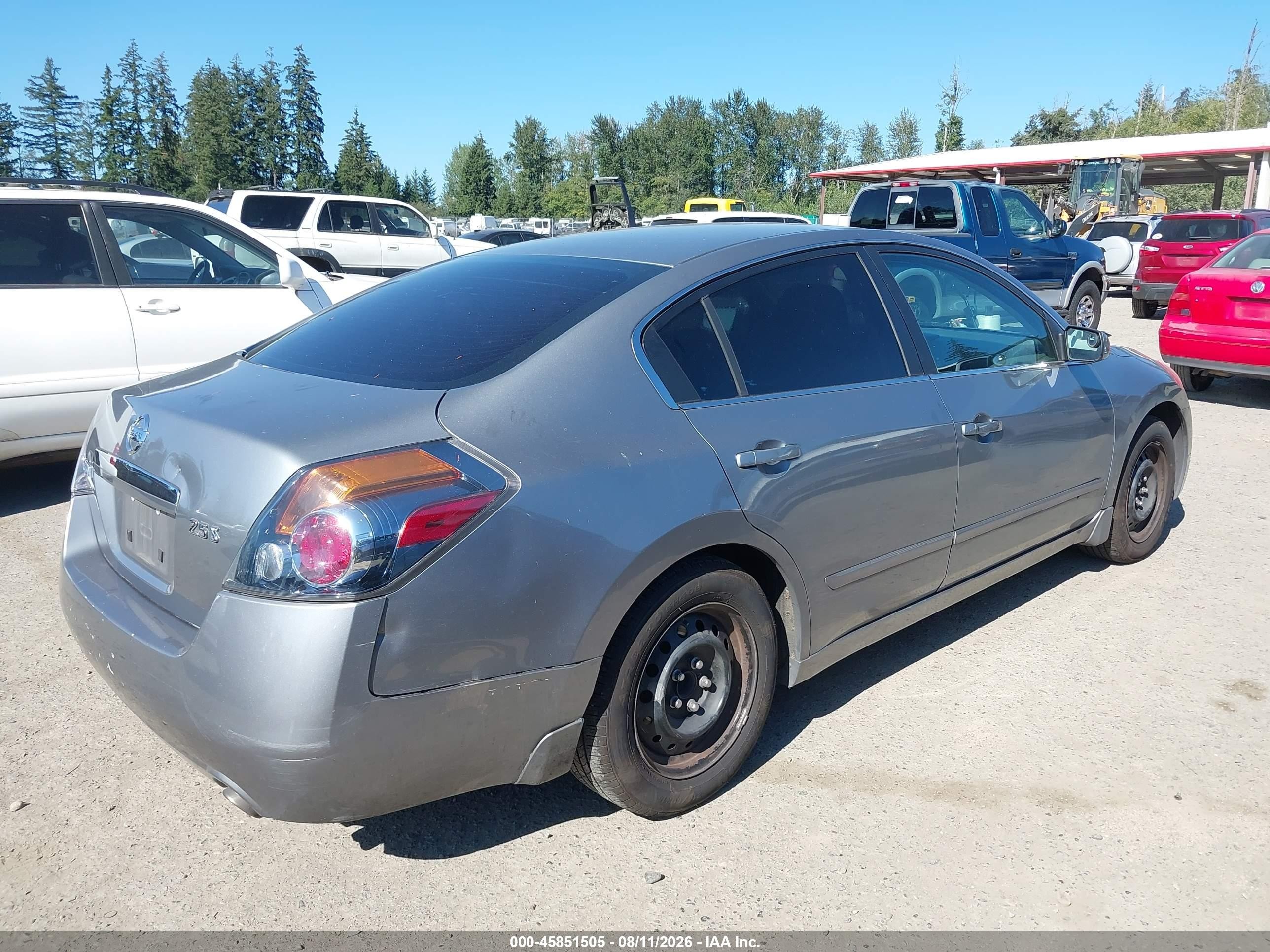 2008 Nissan Altima 2.5 S Silver vin: 1N4AL21E28N488373
