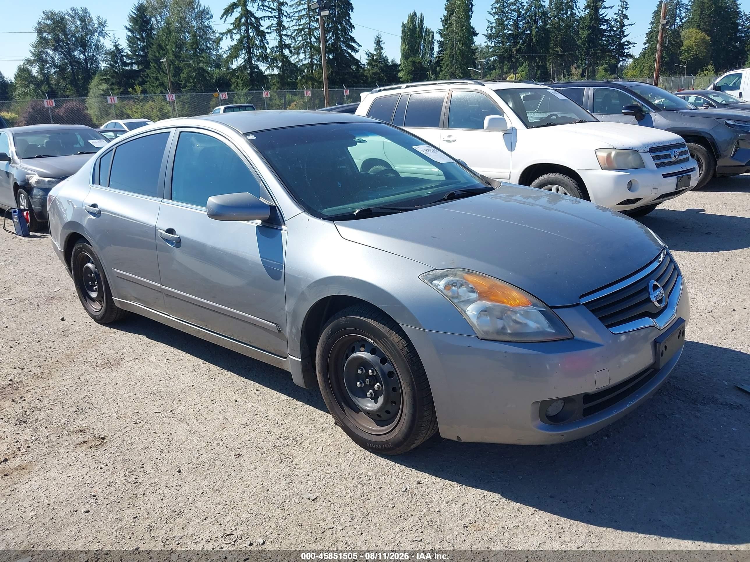 2008 Nissan Altima 2.5 S Серебряный vin: 1N4AL21E28N488373