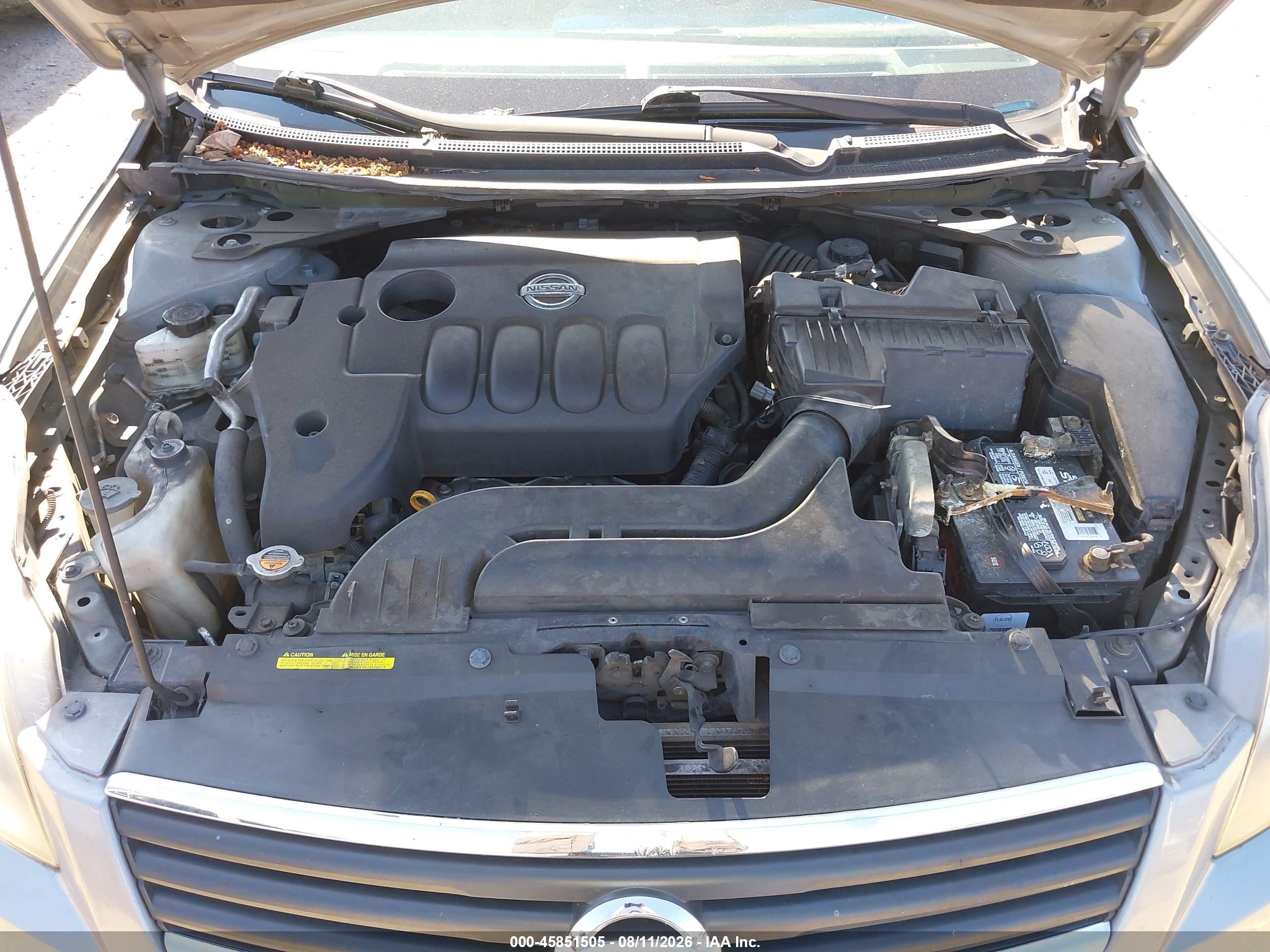 2008 Nissan Altima 2.5 S Silver vin: 1N4AL21E28N488373