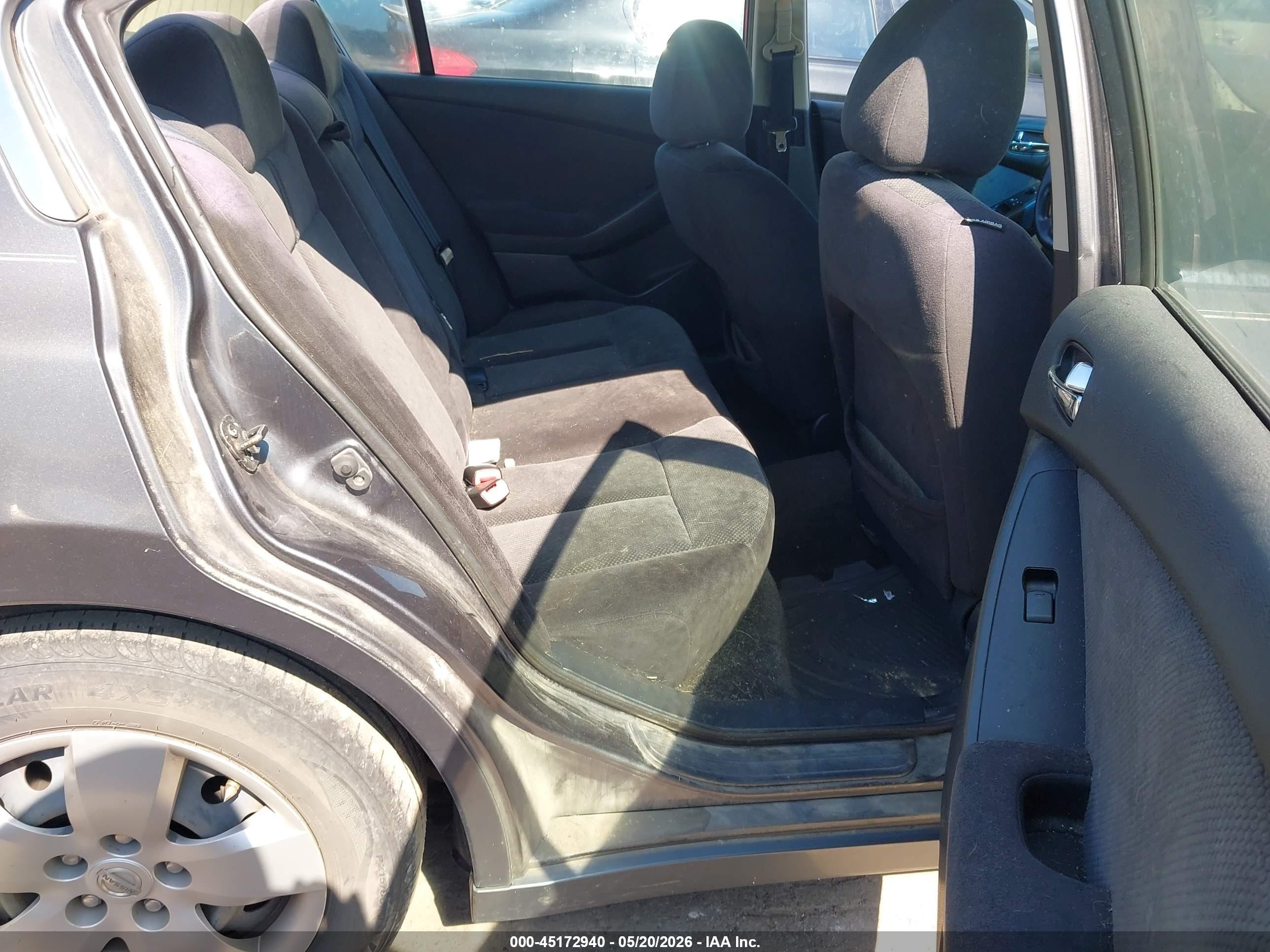 2008 Nissan Altima 2.5 S Gray vin: 1N4AL21E28N494447