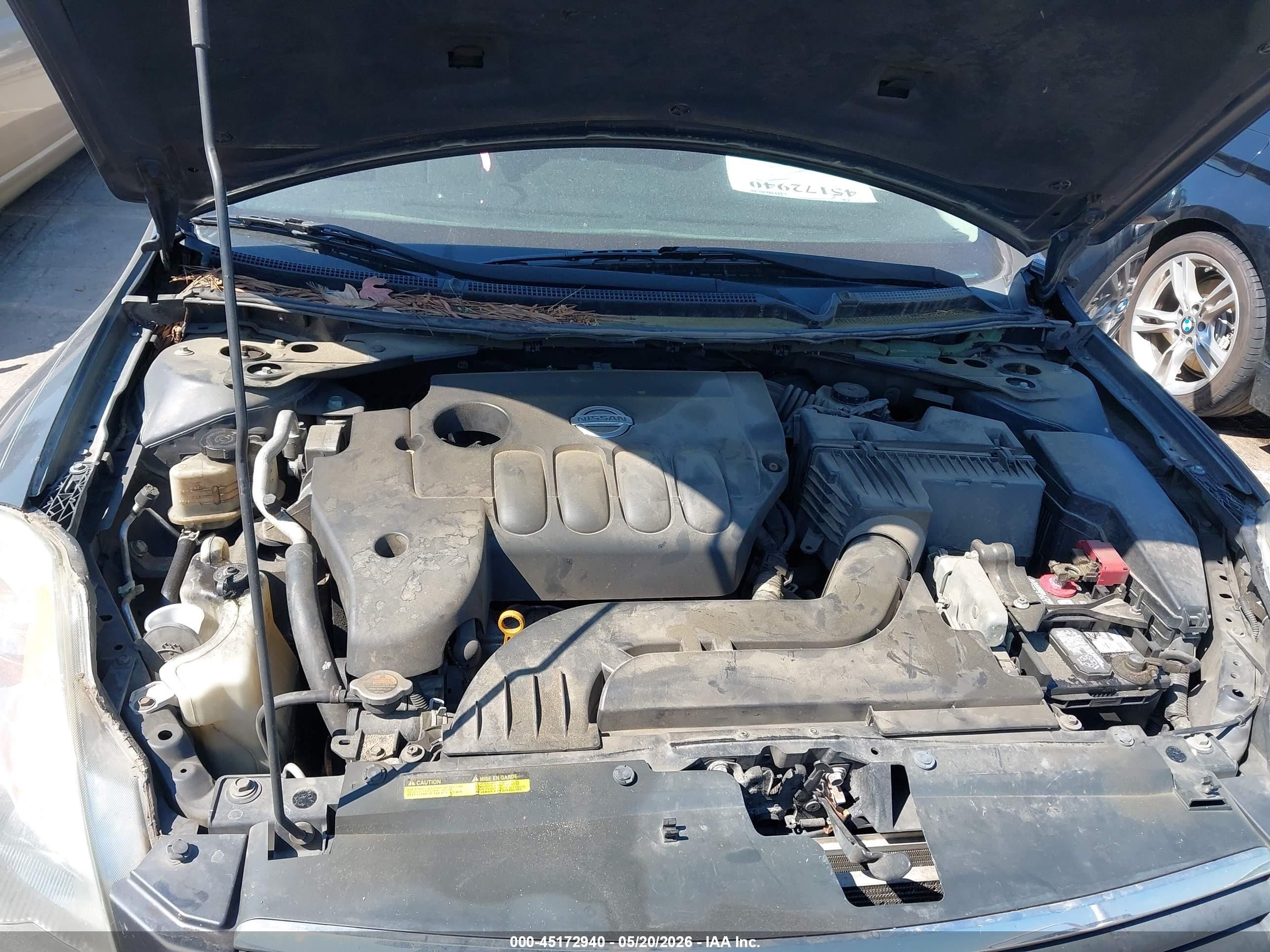 2008 Nissan Altima 2.5 S Gray vin: 1N4AL21E28N494447