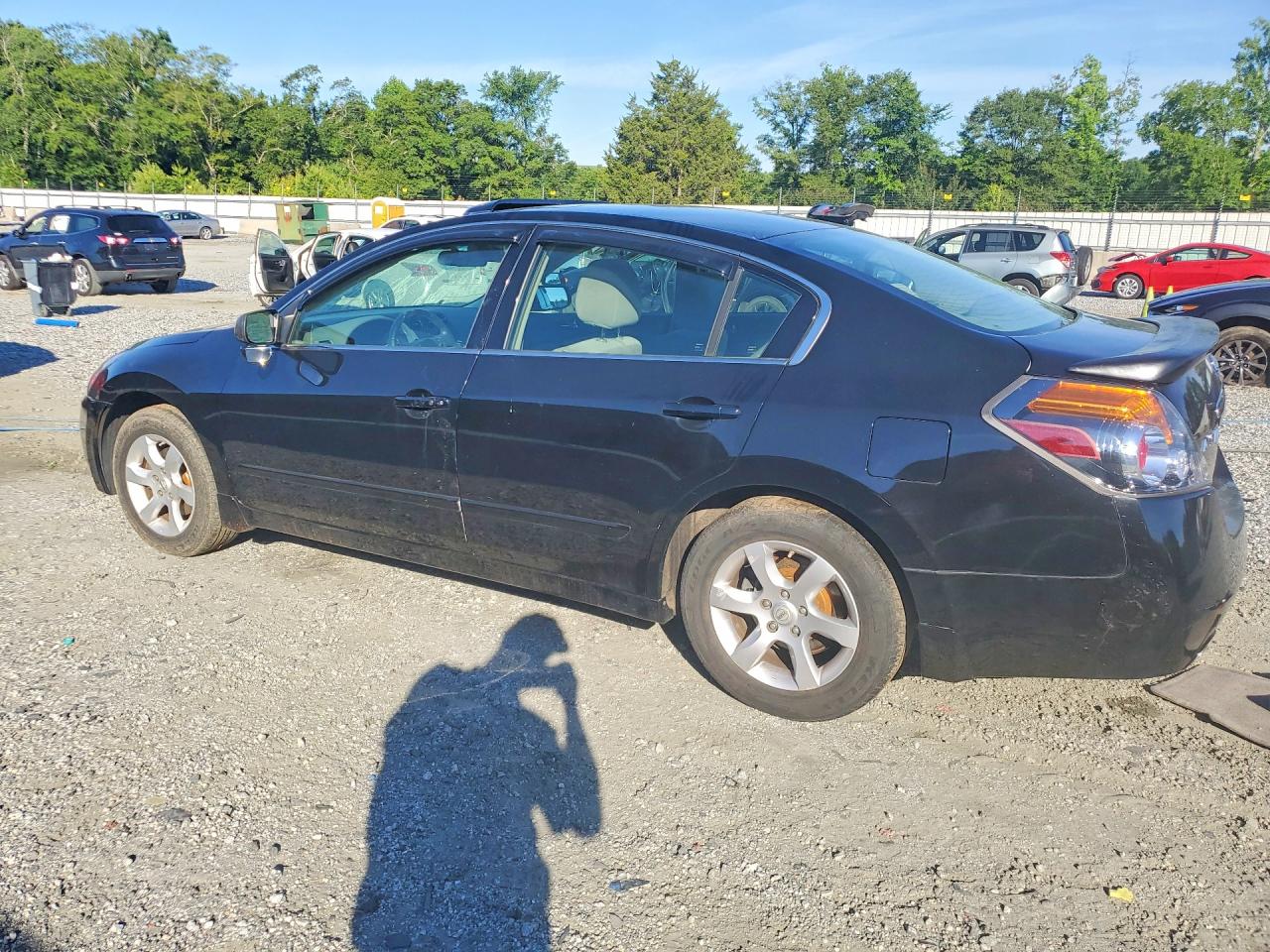 2008 Nissan Altima 2.5 Black vin: 1N4AL21E28N517757