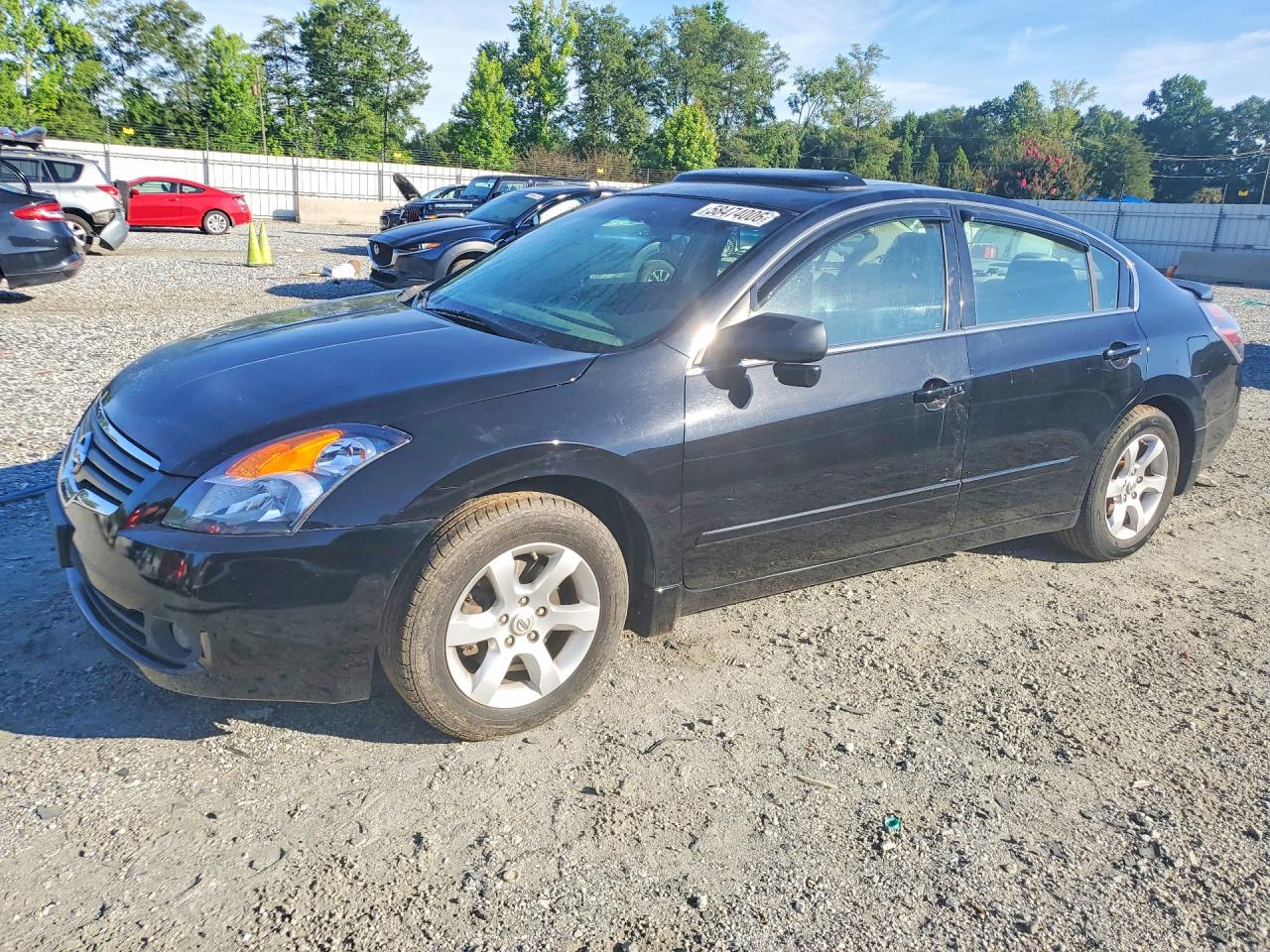 2008 Nissan Altima 2.5 Black vin: 1N4AL21E28N517757