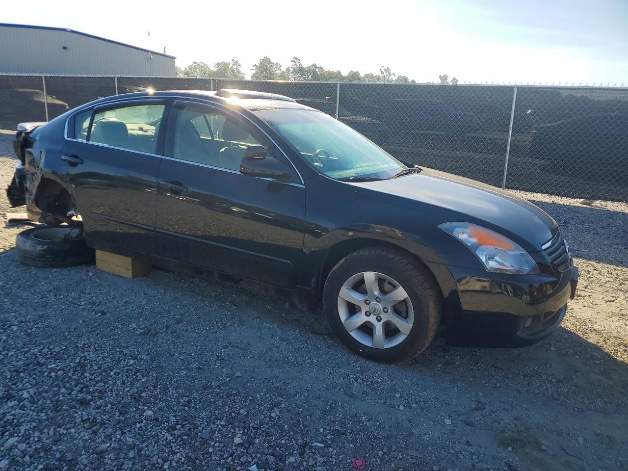 2008 Nissan Altima 2.5 Black vin: 1N4AL21E28N517757
