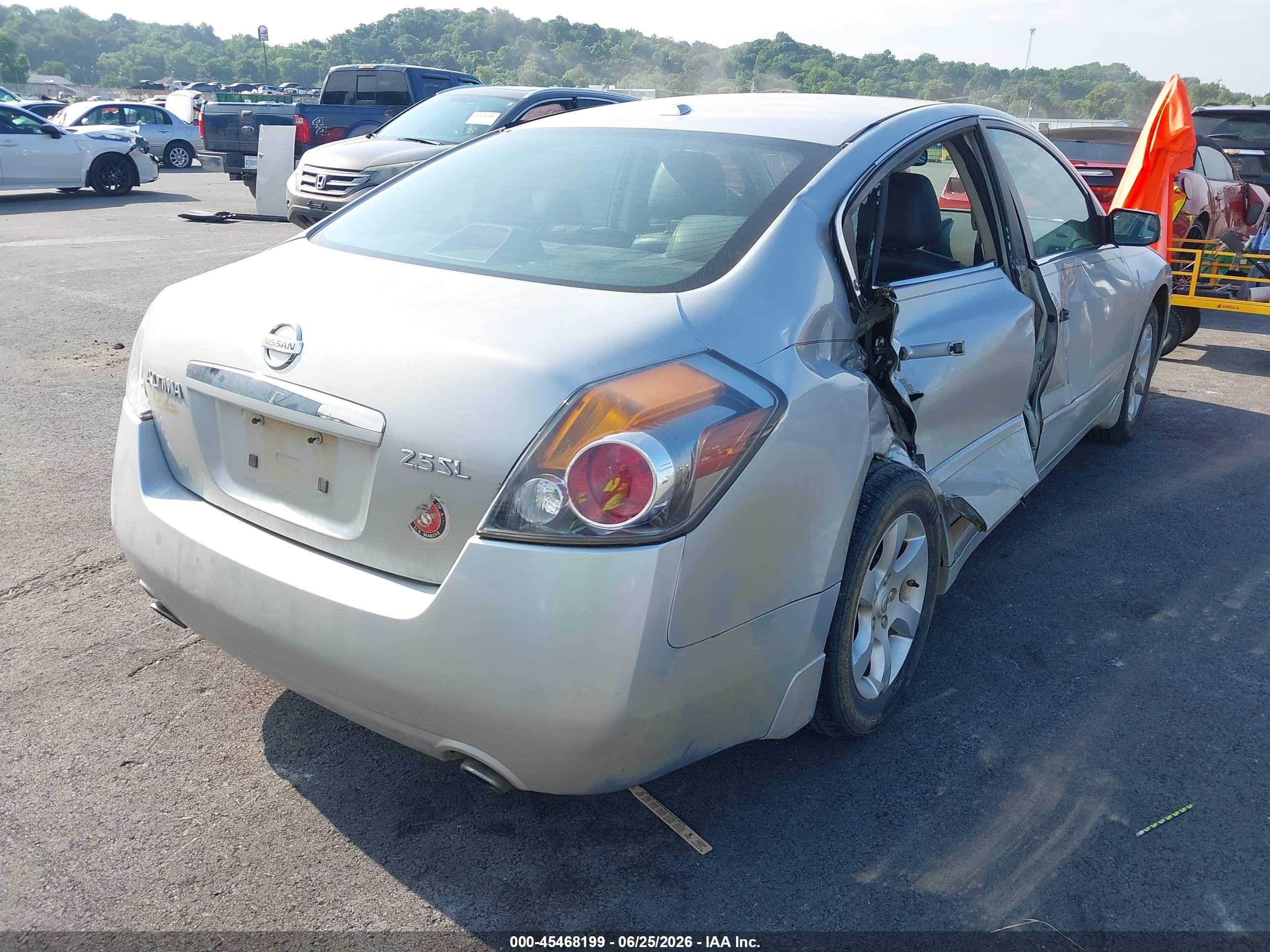 2008 Nissan Altima 2.5 Sl Silver vin: 1N4AL21E28N561189