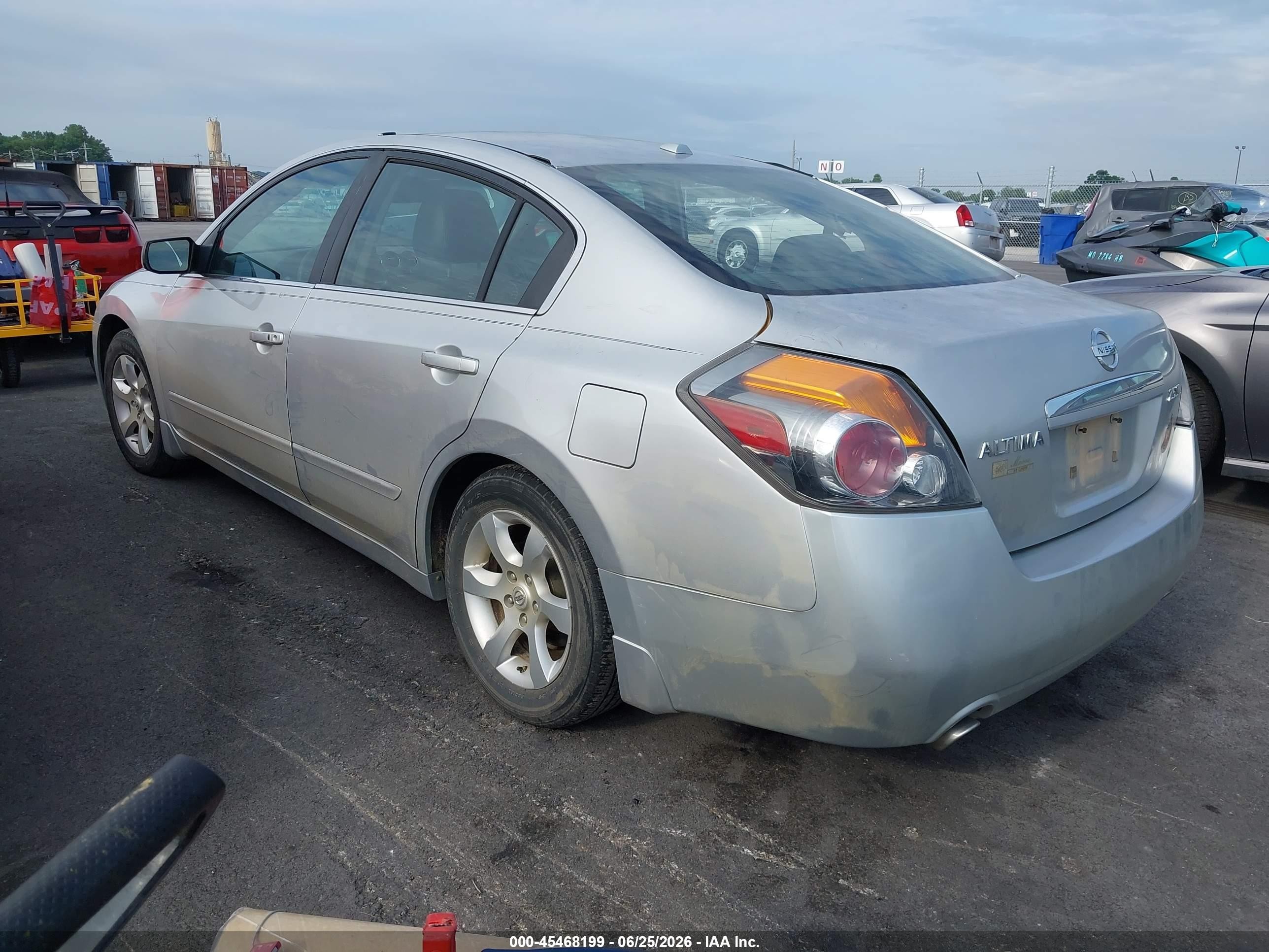 2008 Nissan Altima 2.5 Sl Silver vin: 1N4AL21E28N561189