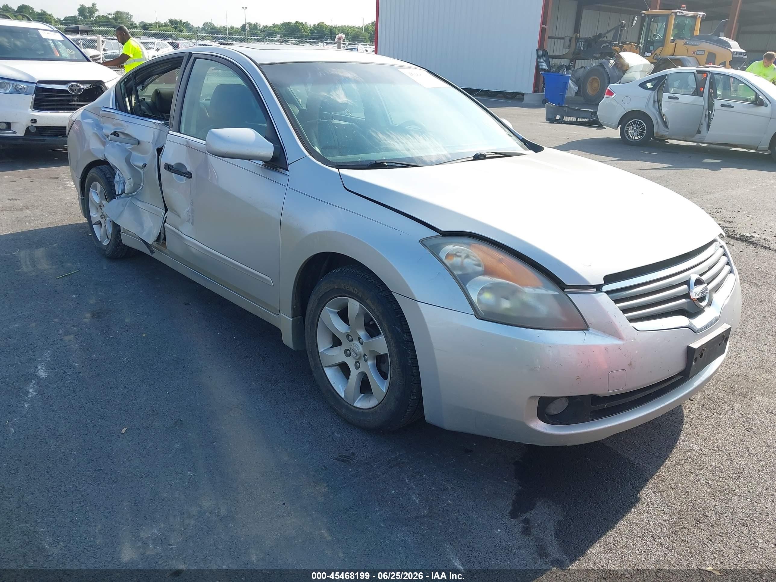 2008 Nissan Altima 2.5 Sl Silver vin: 1N4AL21E28N561189