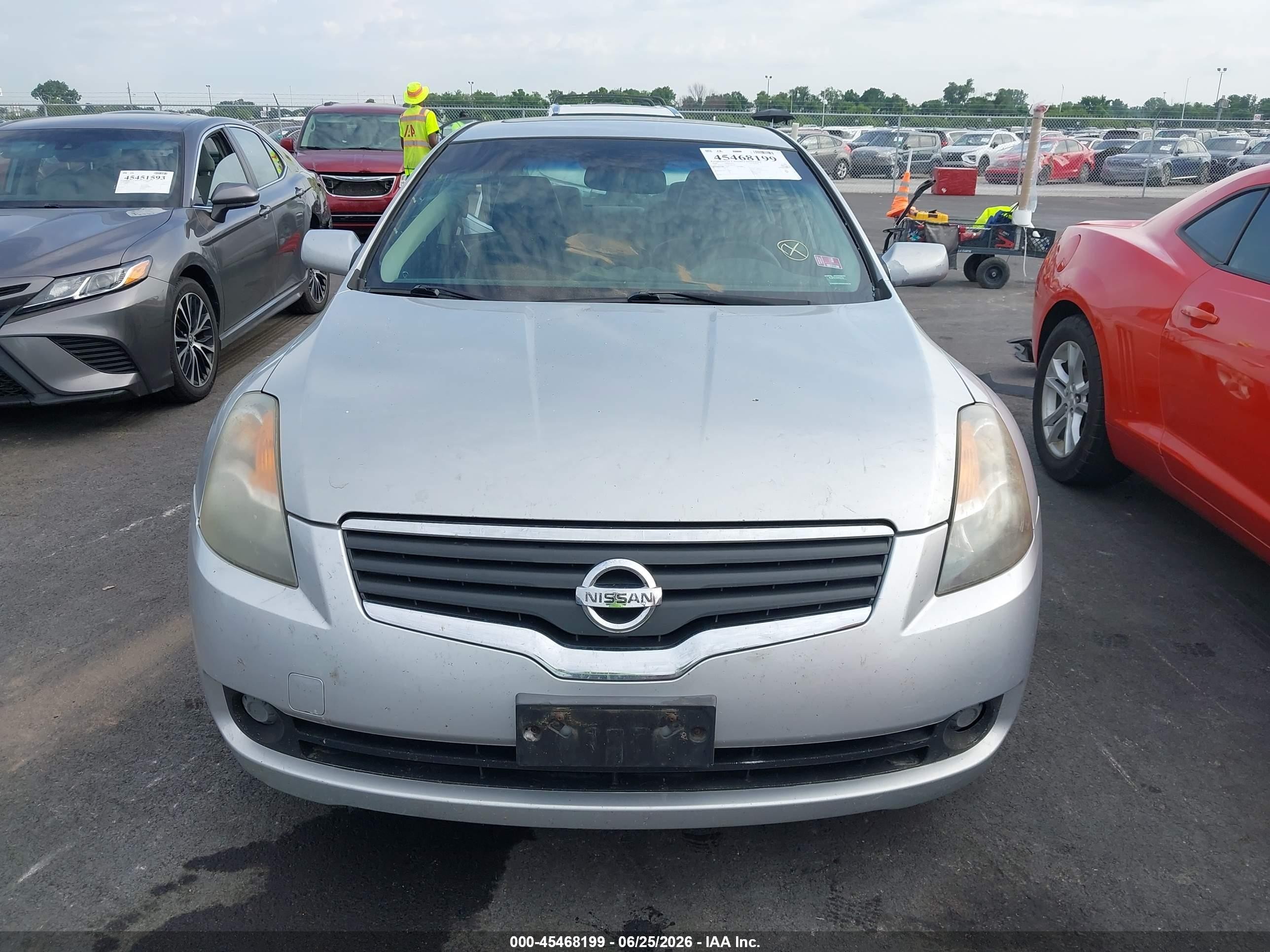 2008 Nissan Altima 2.5 Sl Silver vin: 1N4AL21E28N561189
