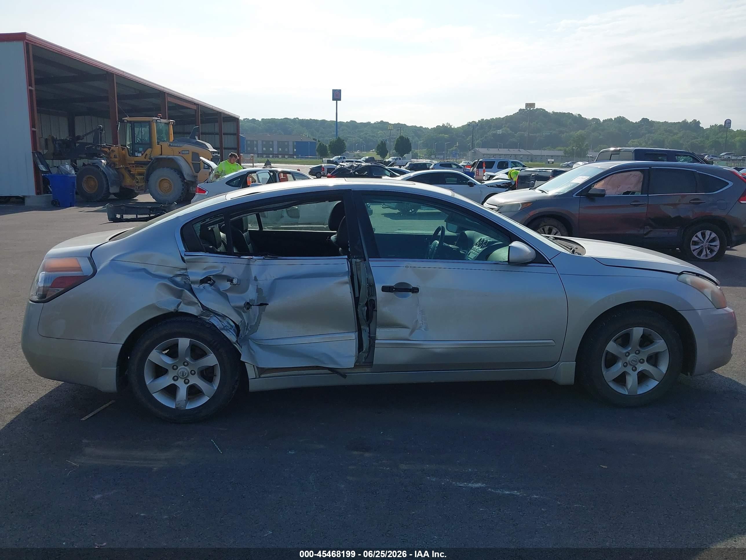 2008 Nissan Altima 2.5 Sl Silver vin: 1N4AL21E28N561189