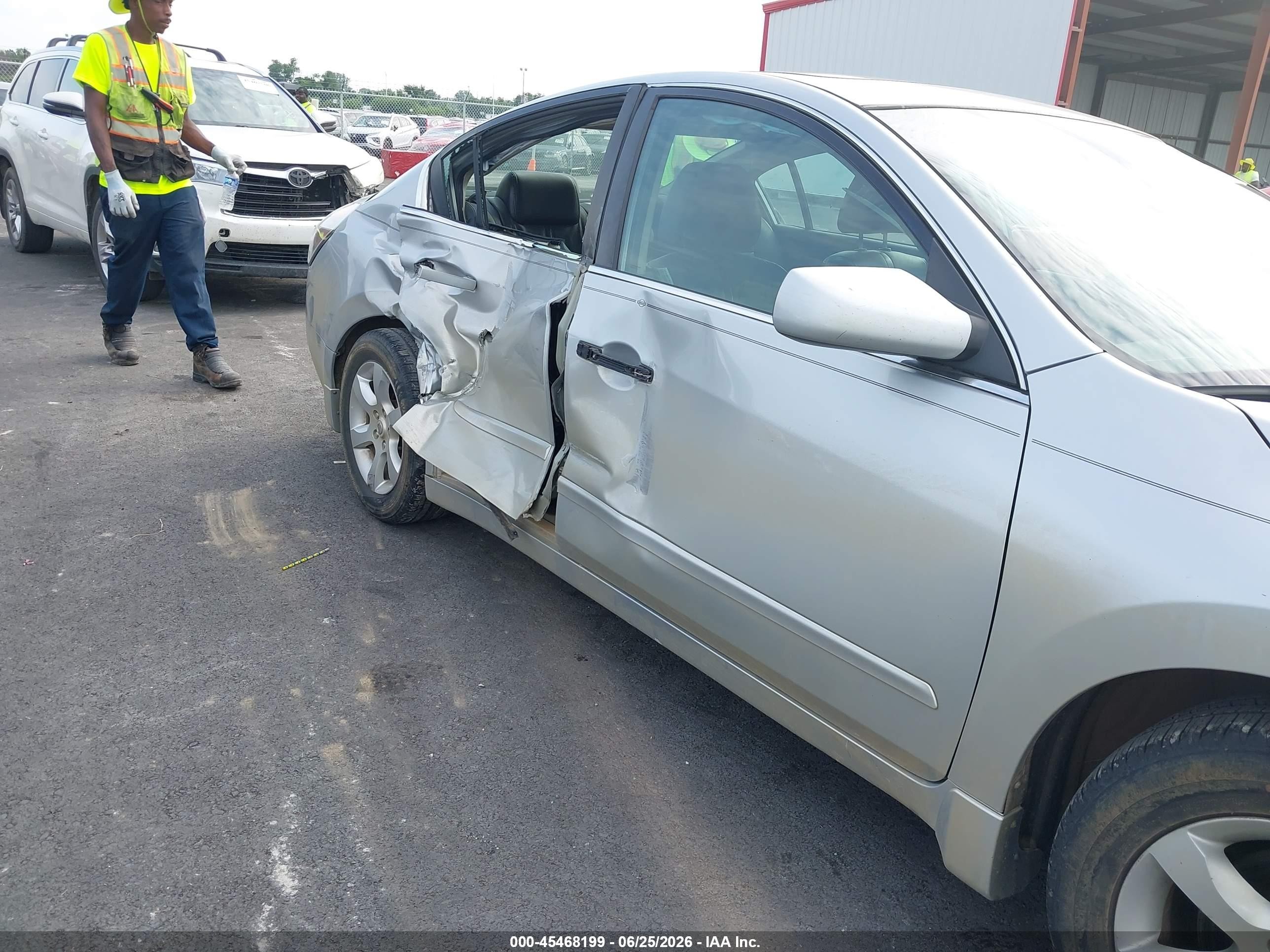 2008 Nissan Altima 2.5 Sl Silver vin: 1N4AL21E28N561189