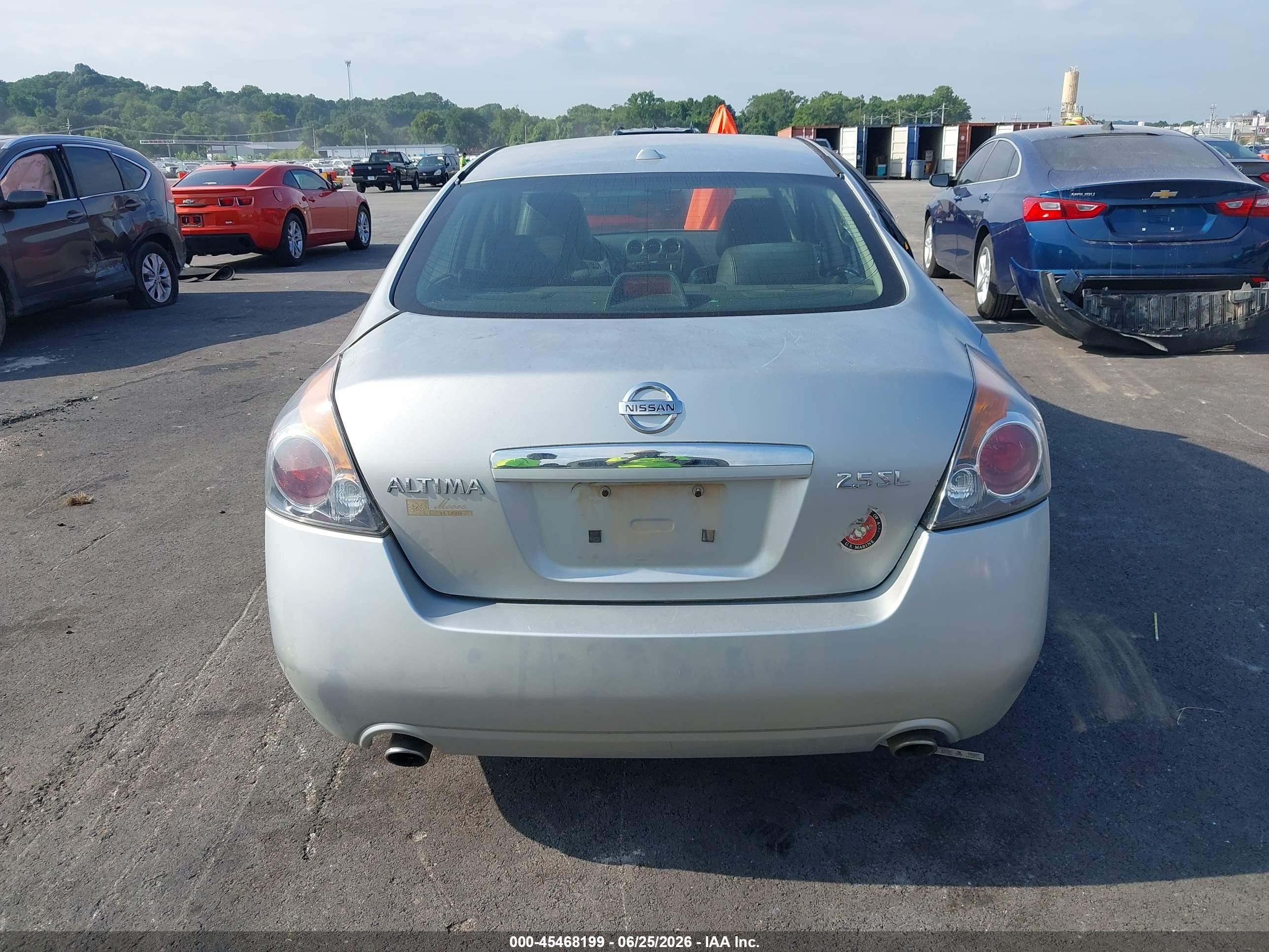 2008 Nissan Altima 2.5 Sl Silver vin: 1N4AL21E28N561189