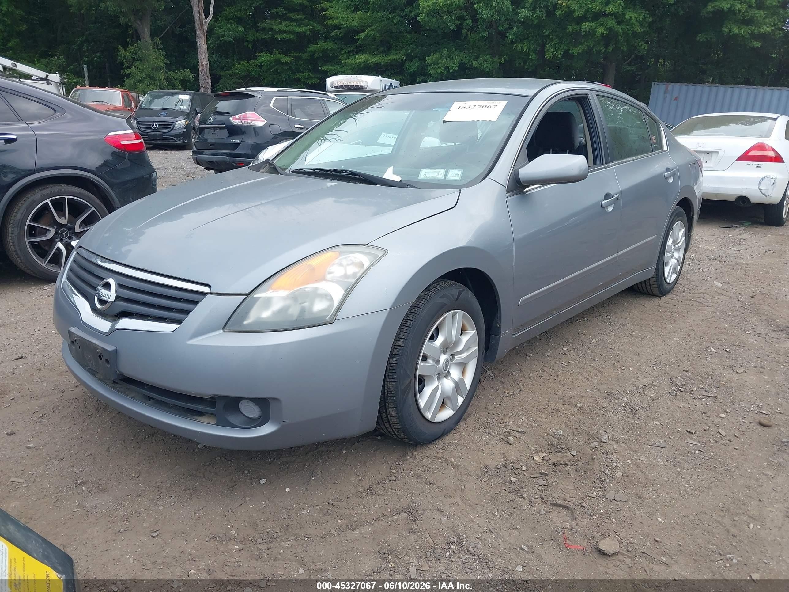 2009 Nissan Altima 2.5 S Gray vin: 1N4AL21E29N402089