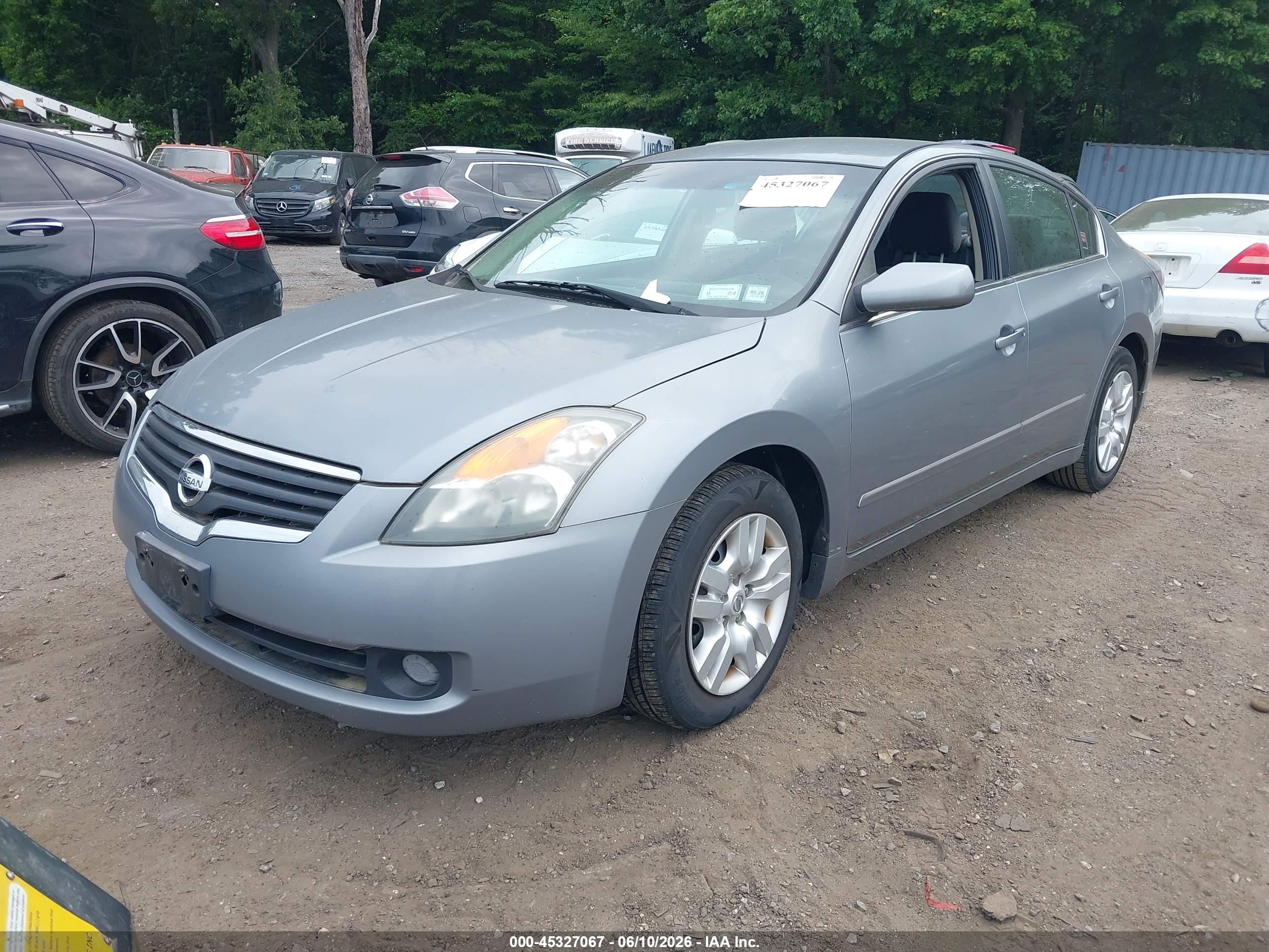 2009 Nissan Altima 2.5 S Gray vin: 1N4AL21E29N402089