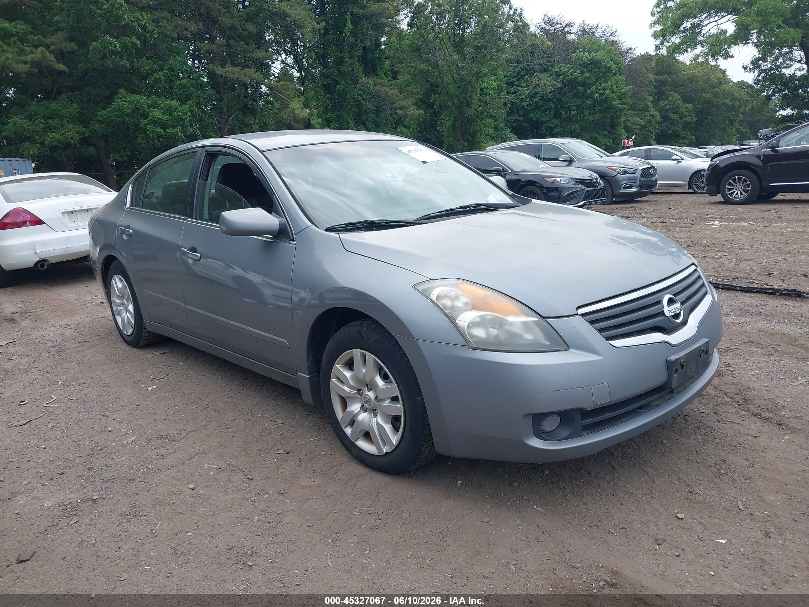 2009 Nissan Altima 2.5 S Gray vin: 1N4AL21E29N402089