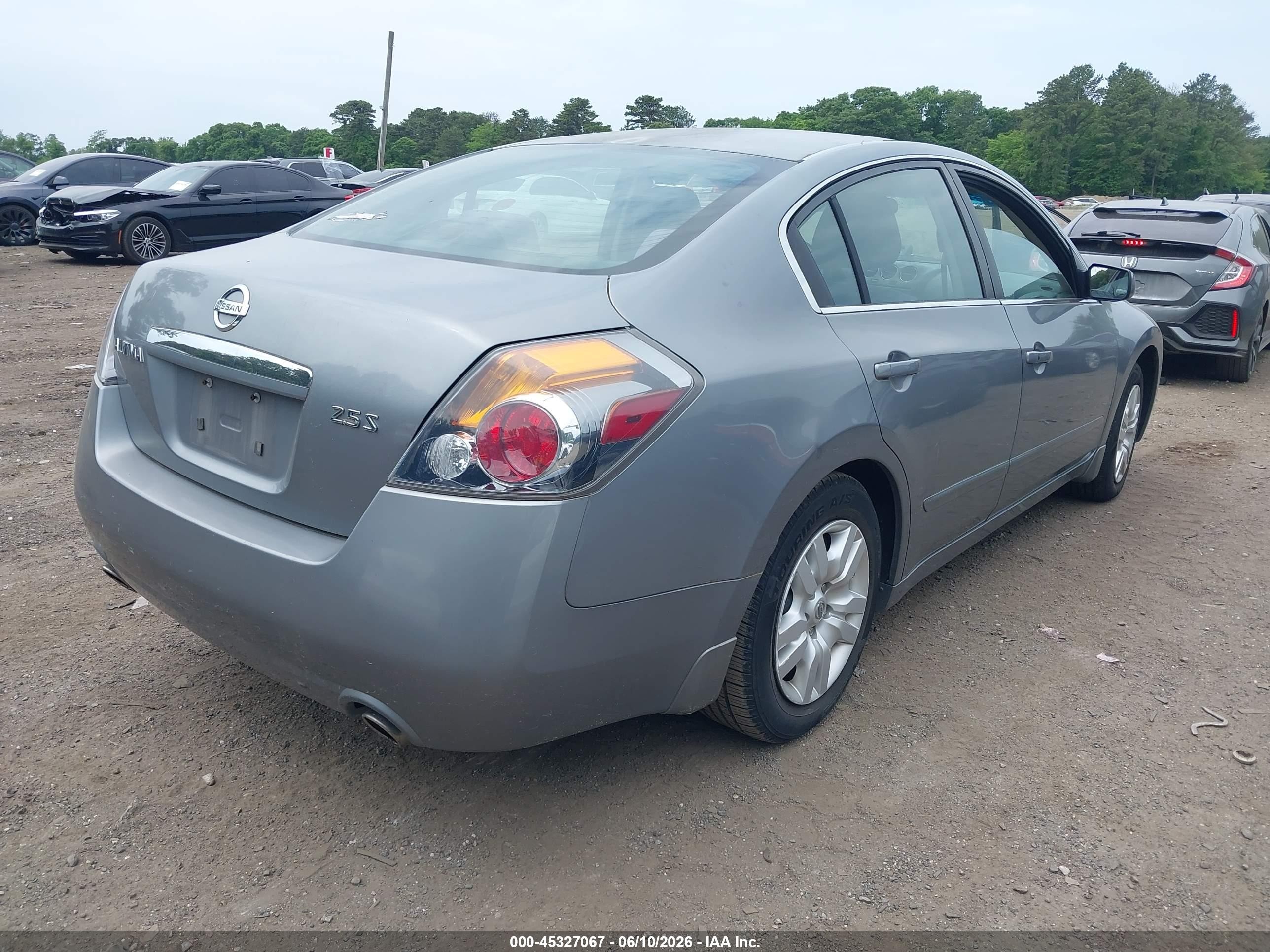 2009 Nissan Altima 2.5 S Gray vin: 1N4AL21E29N402089