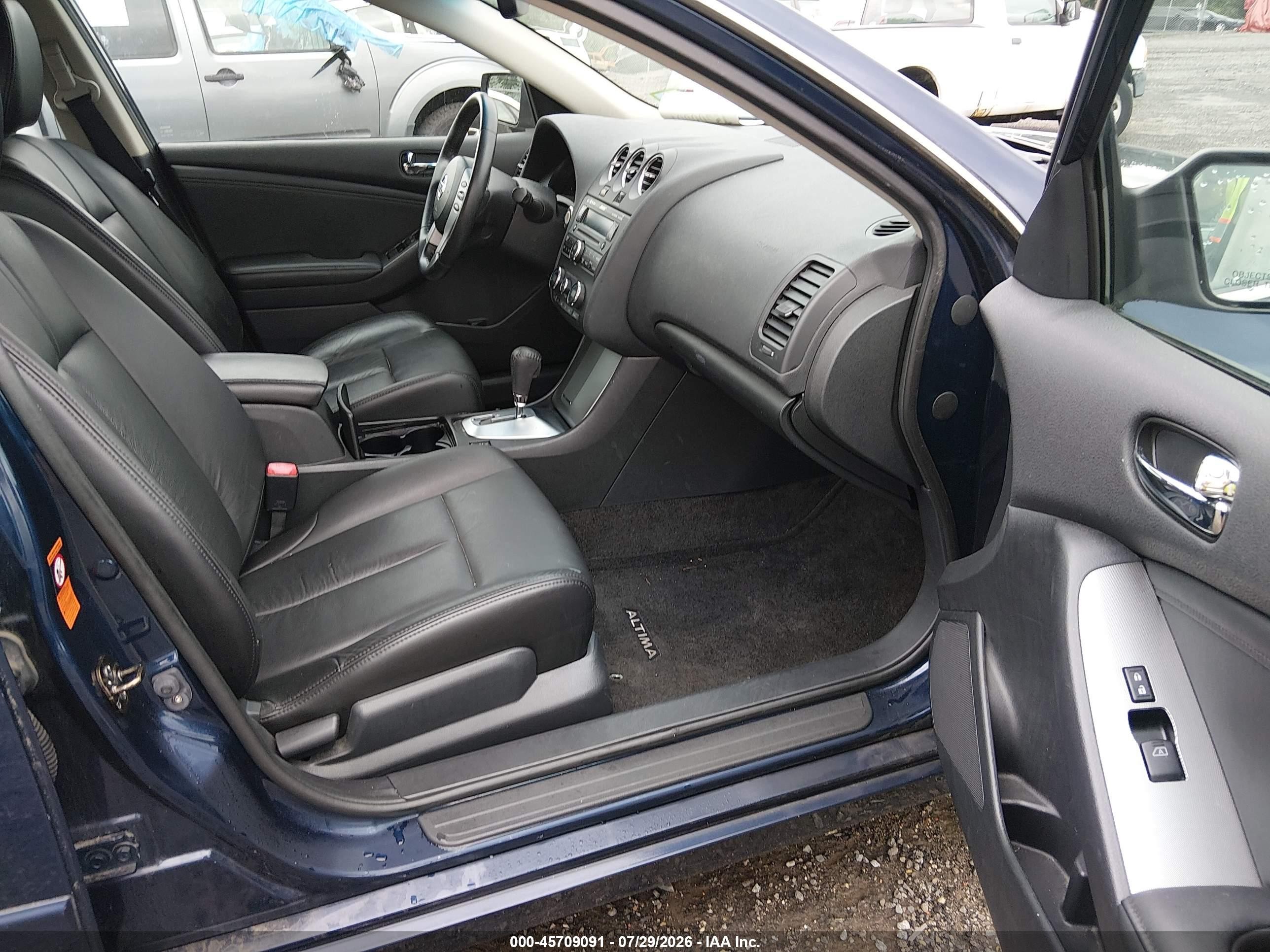 2009 Nissan Altima 2.5 S Blue vin: 1N4AL21E29N423427