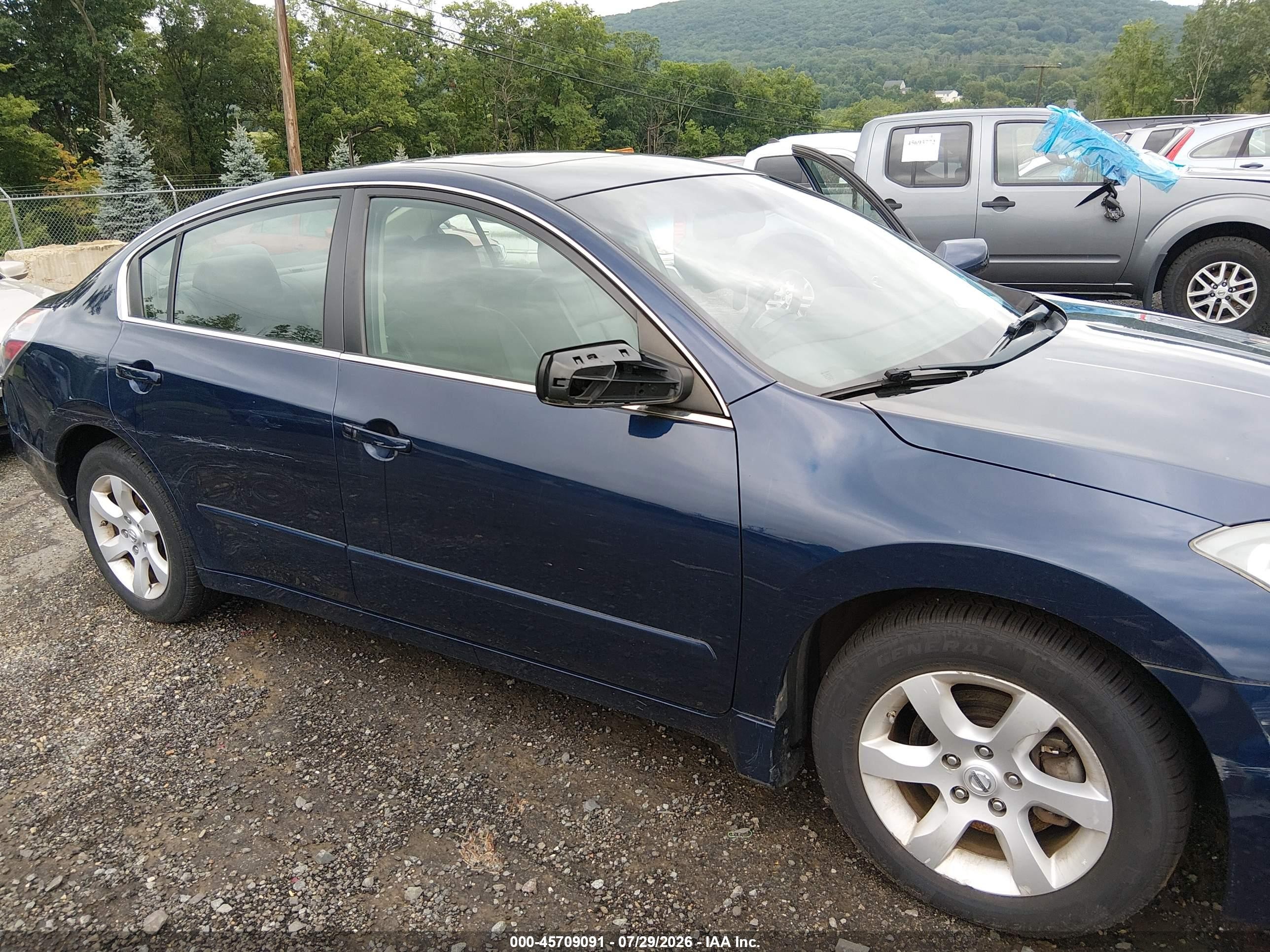 2009 Nissan Altima 2.5 S Blue vin: 1N4AL21E29N423427