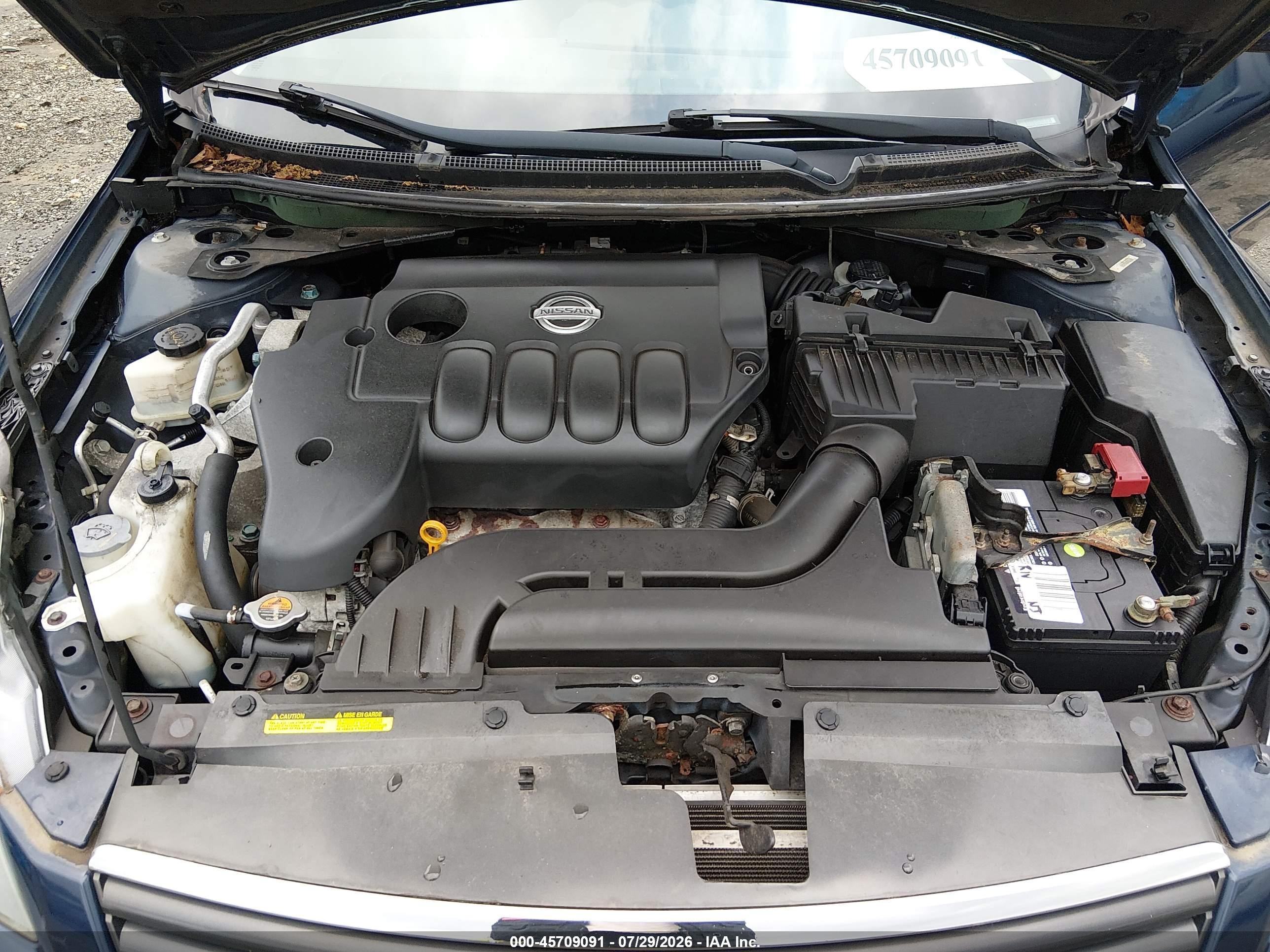 2009 Nissan Altima 2.5 S Blue vin: 1N4AL21E29N423427