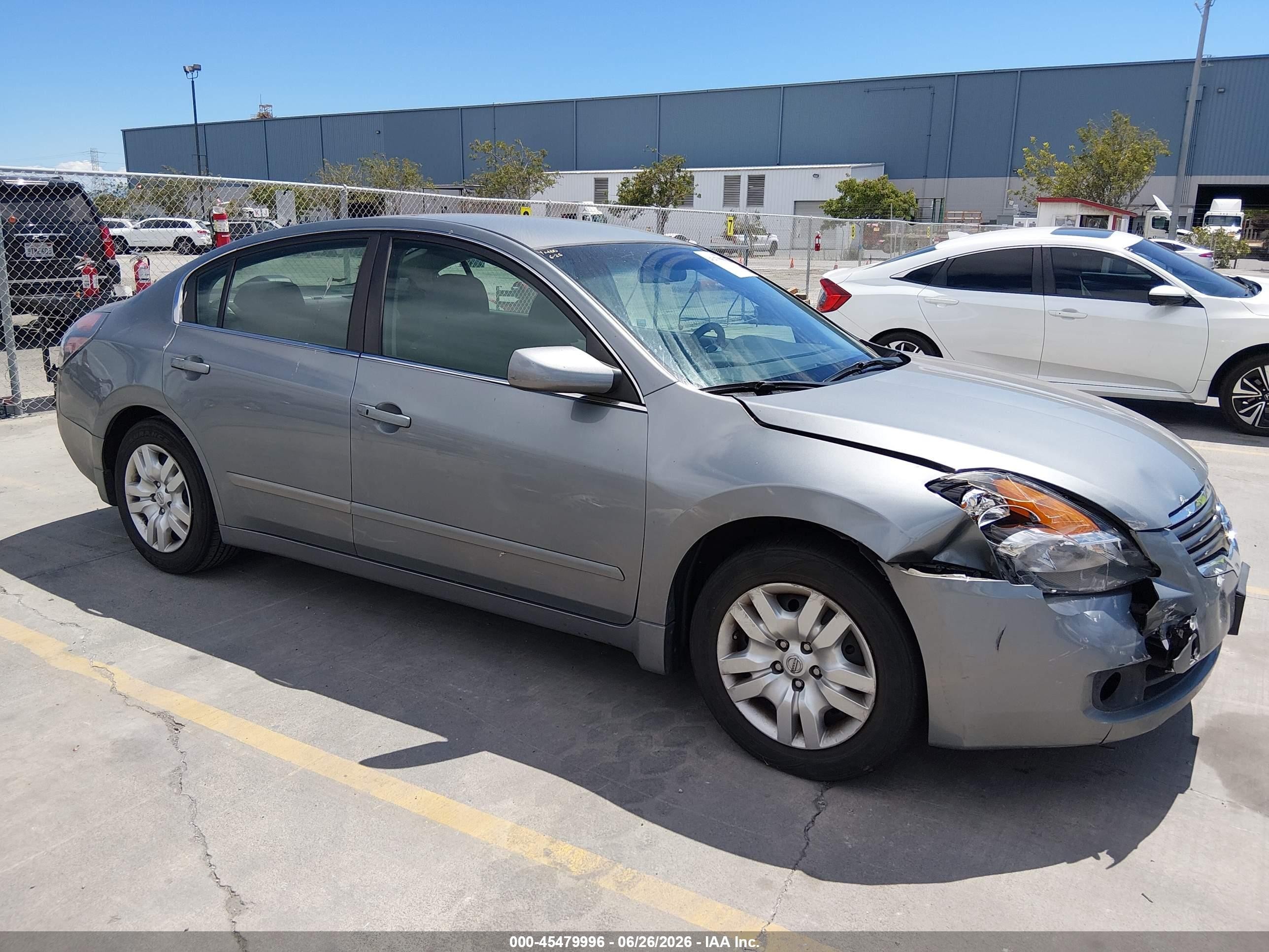 2009 Nissan Altima 2.5 S Gray vin: 1N4AL21E29N424111