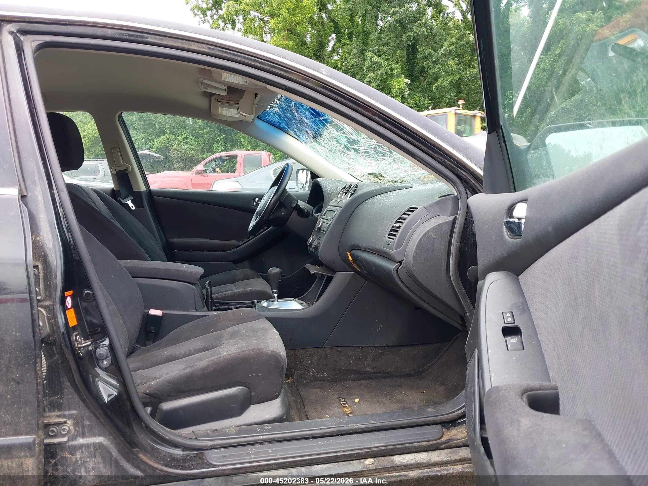 2009 Nissan Altima 2.5 S Black vin: 1N4AL21E29N447159