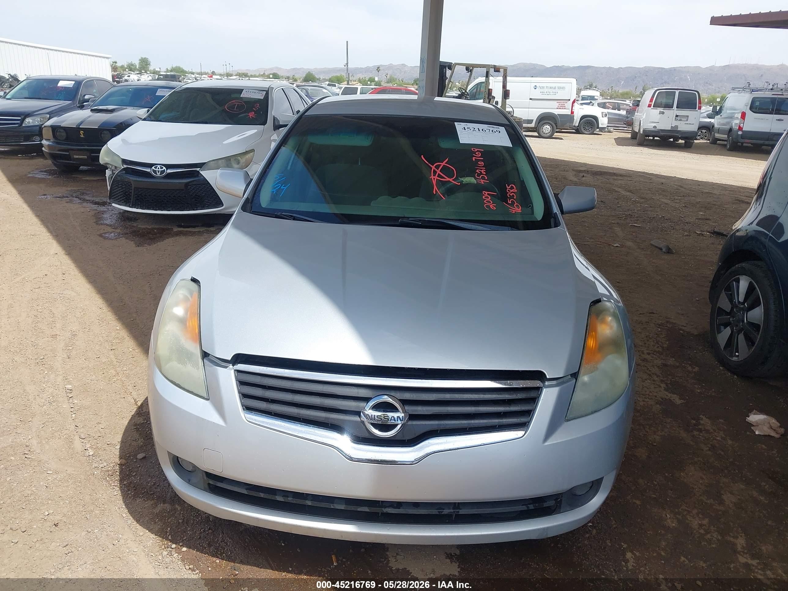 2009 Nissan Altima 2.5 S Silver vin: 1N4AL21E29N465385