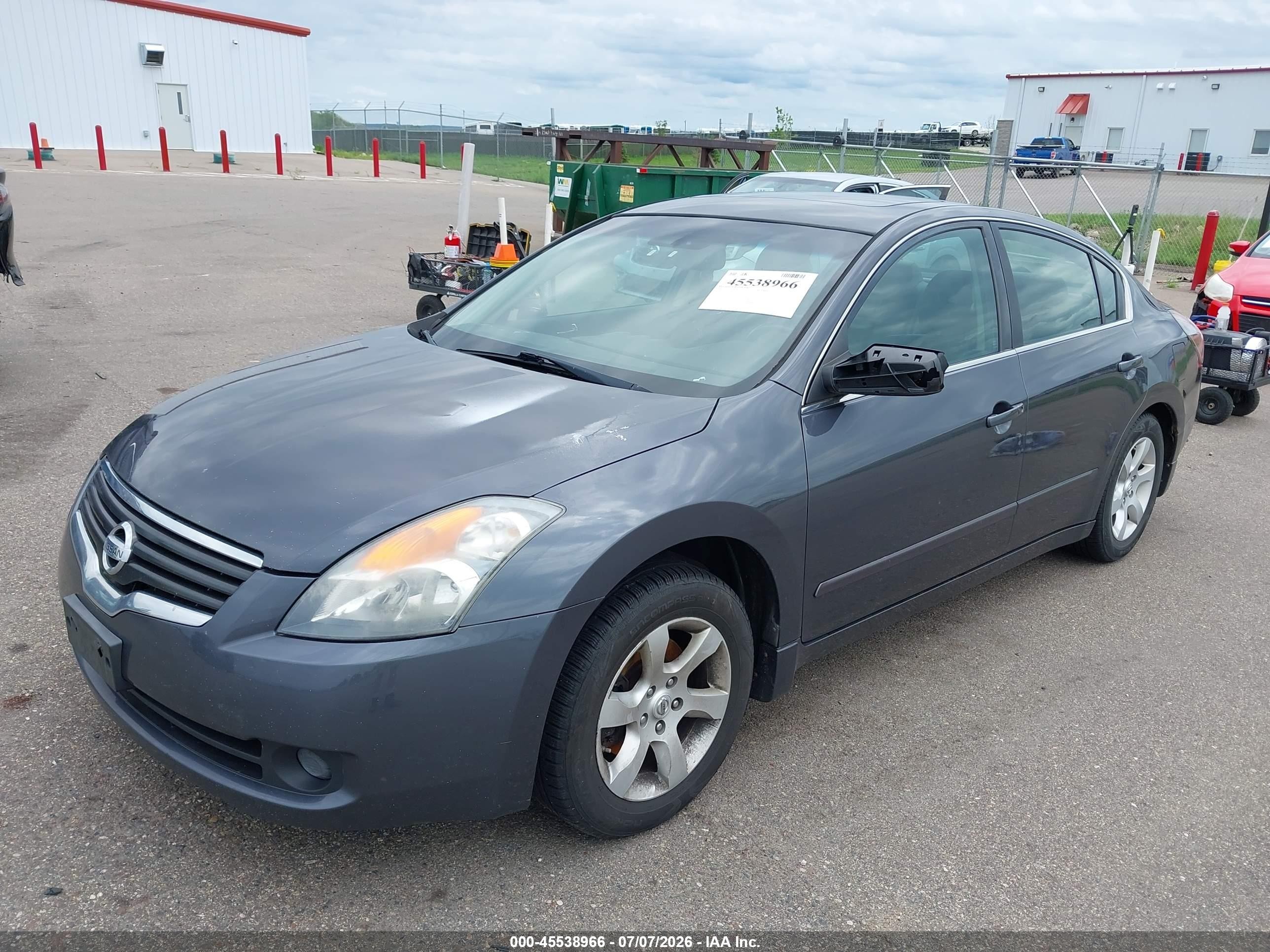 2009 Nissan Altima 2.5 S Gray vin: 1N4AL21E29N496507