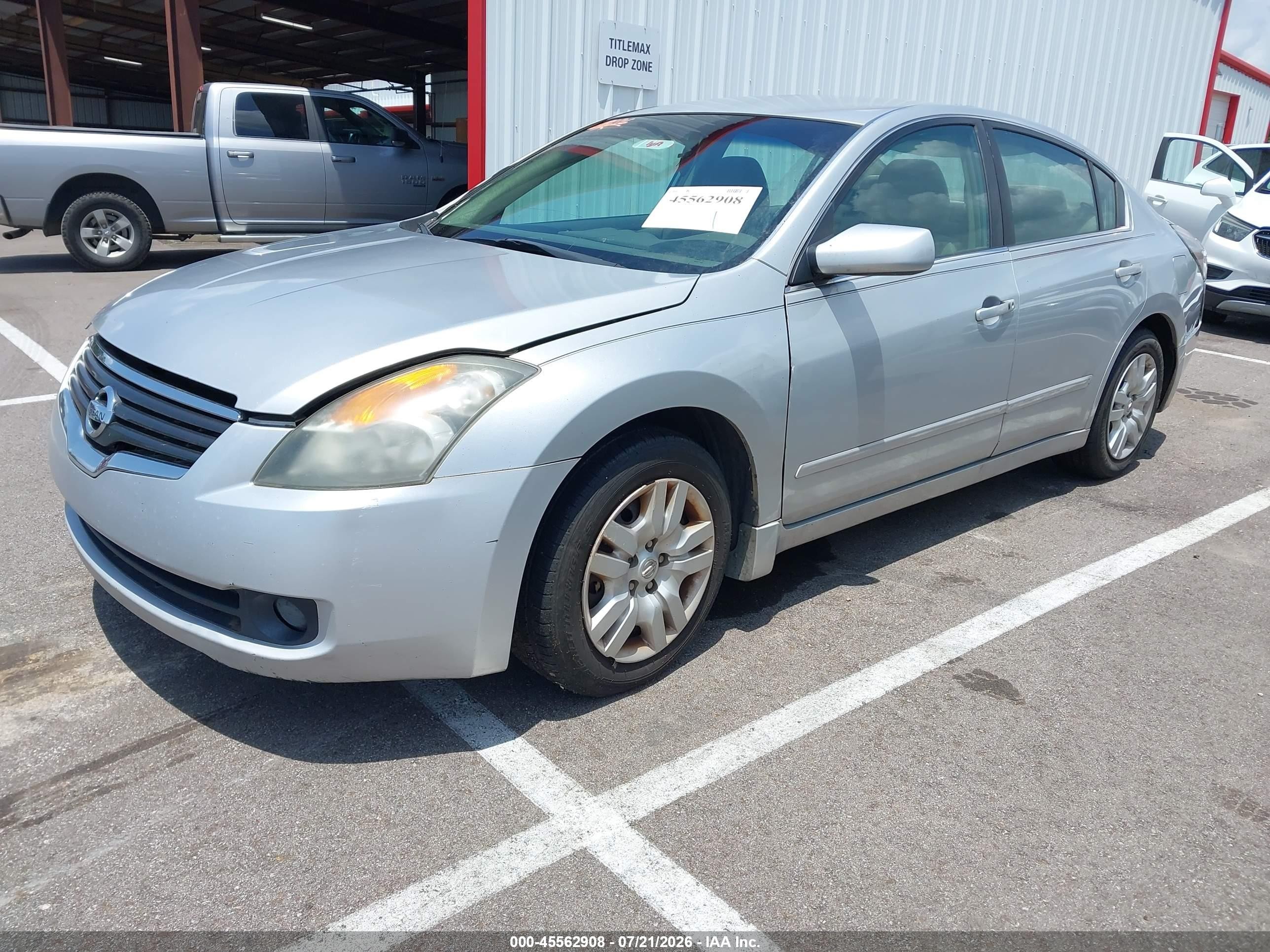 2009 Nissan Altima 2.5 S Silver vin: 1N4AL21E29N507652