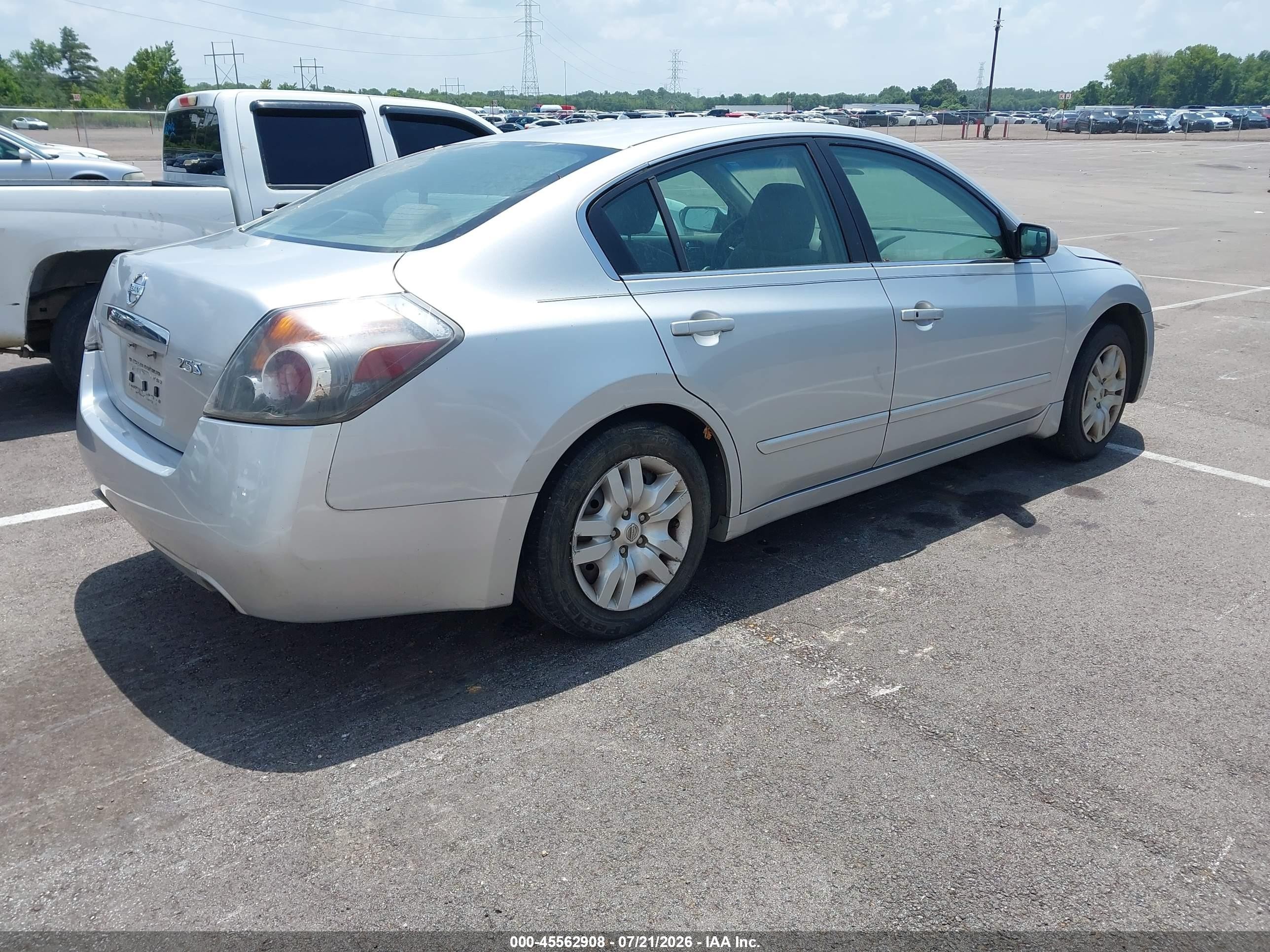2009 Nissan Altima 2.5 S Silver vin: 1N4AL21E29N507652