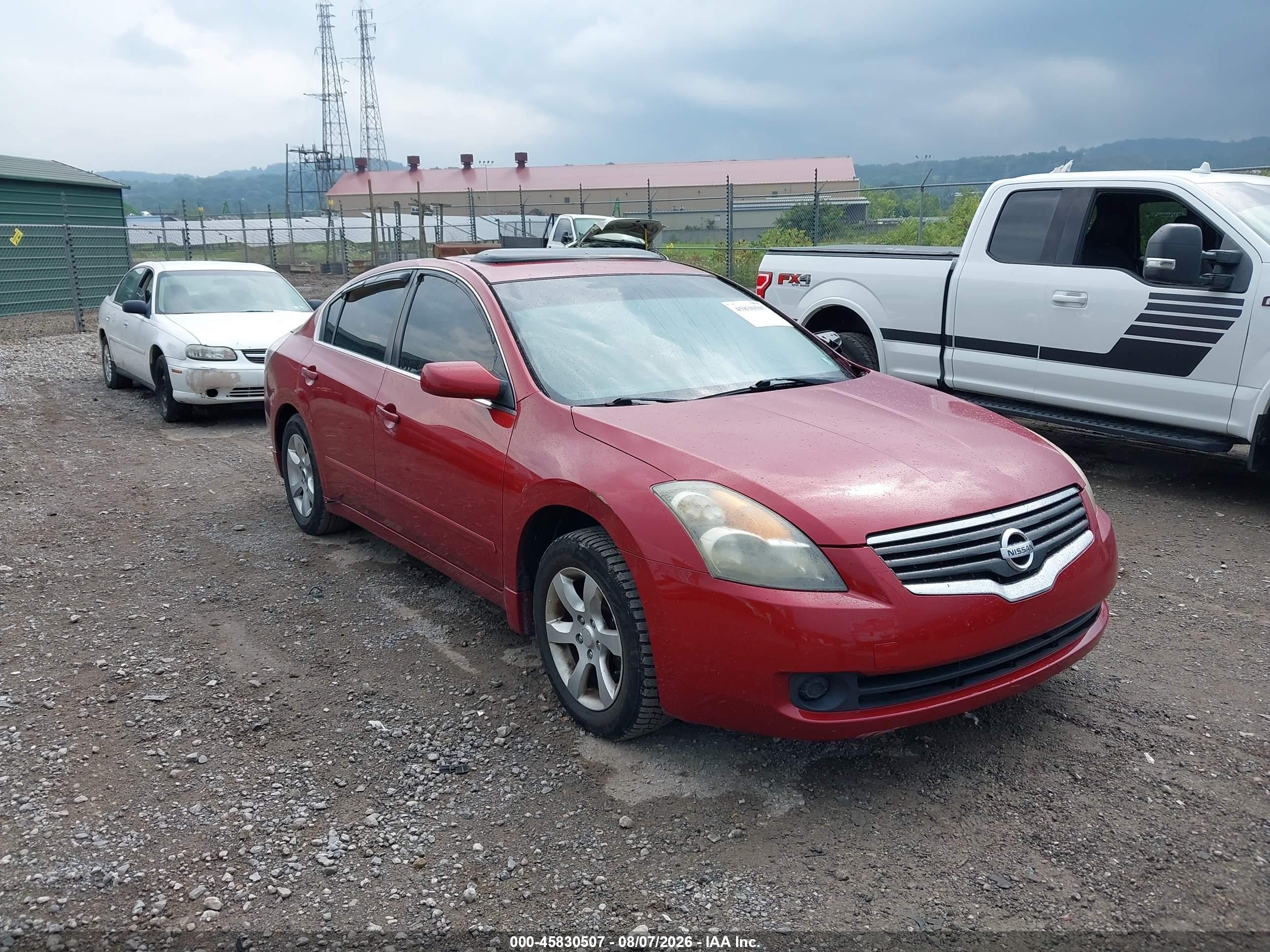 2009 Nissan Altima 2.5 S Красный vin: 1N4AL21E29N508431