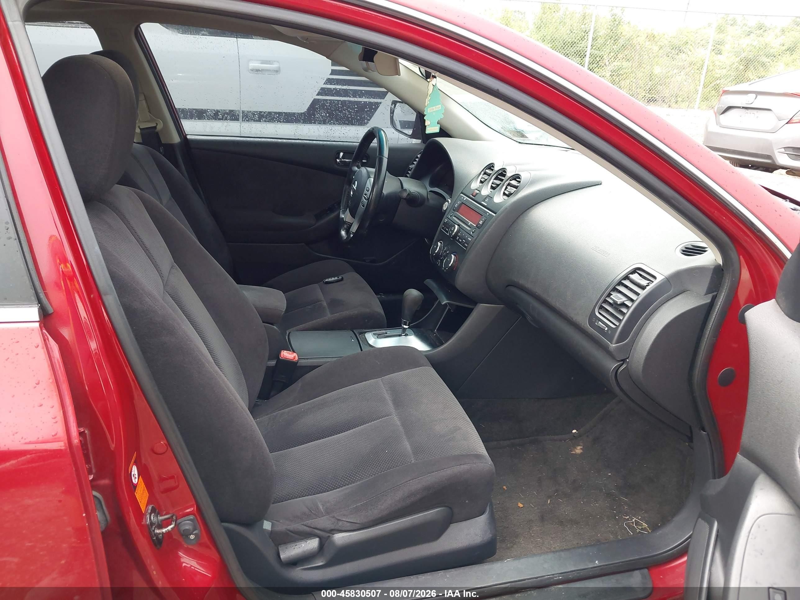2009 Nissan Altima 2.5 S Красный vin: 1N4AL21E29N508431