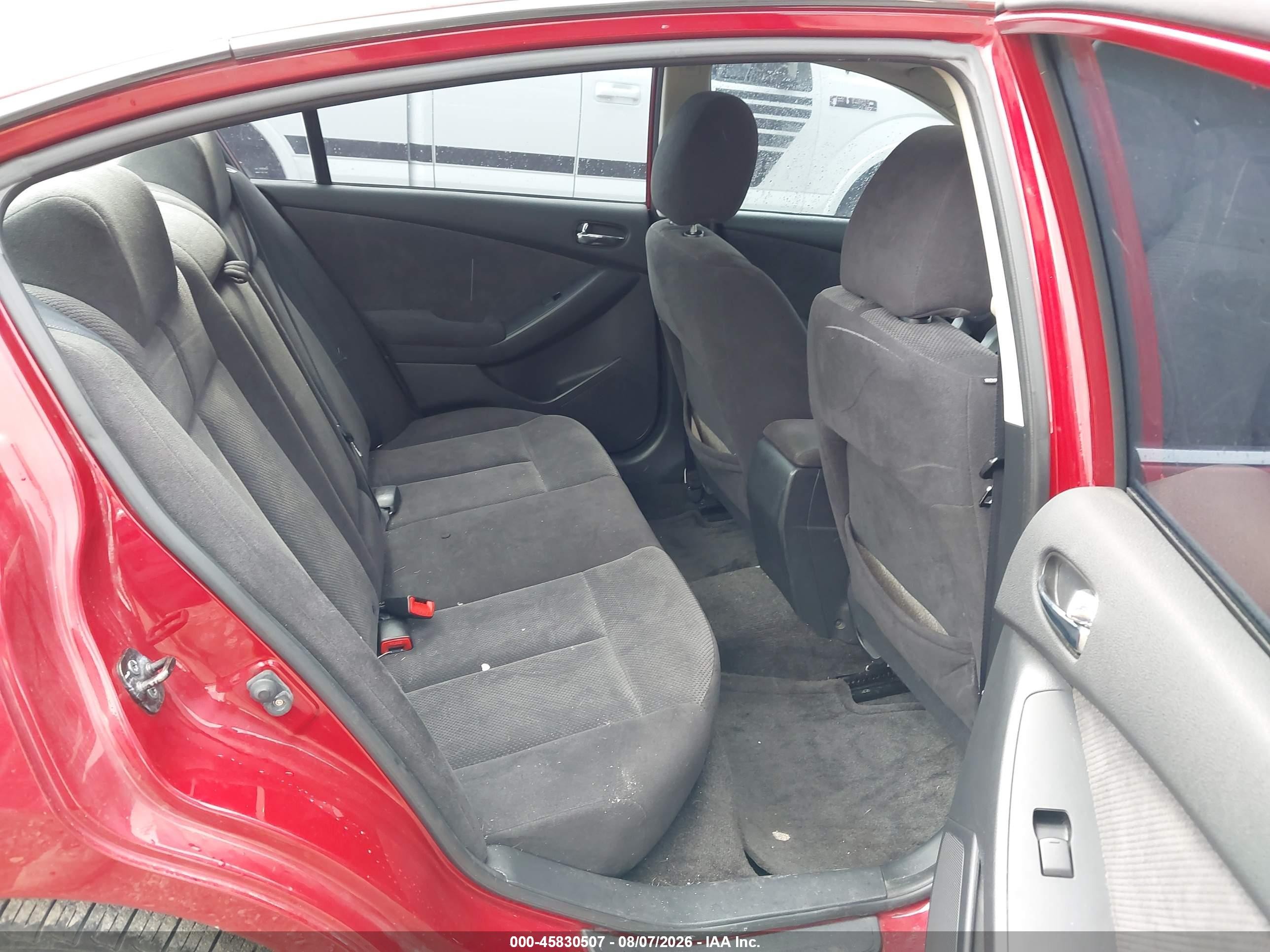 2009 Nissan Altima 2.5 S Красный vin: 1N4AL21E29N508431