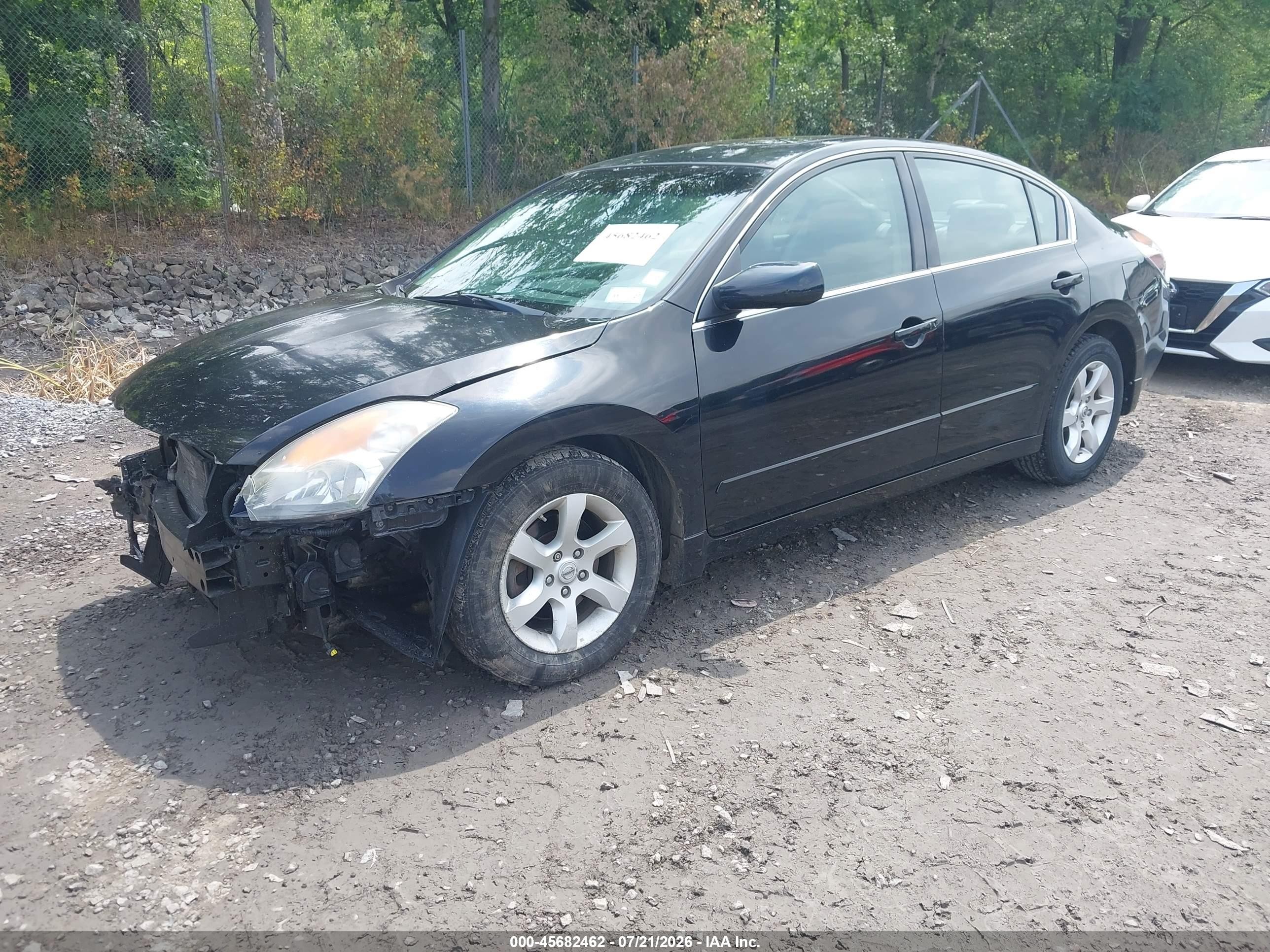 2009 Nissan Altima 2.5 S Black vin: 1N4AL21E29N509241