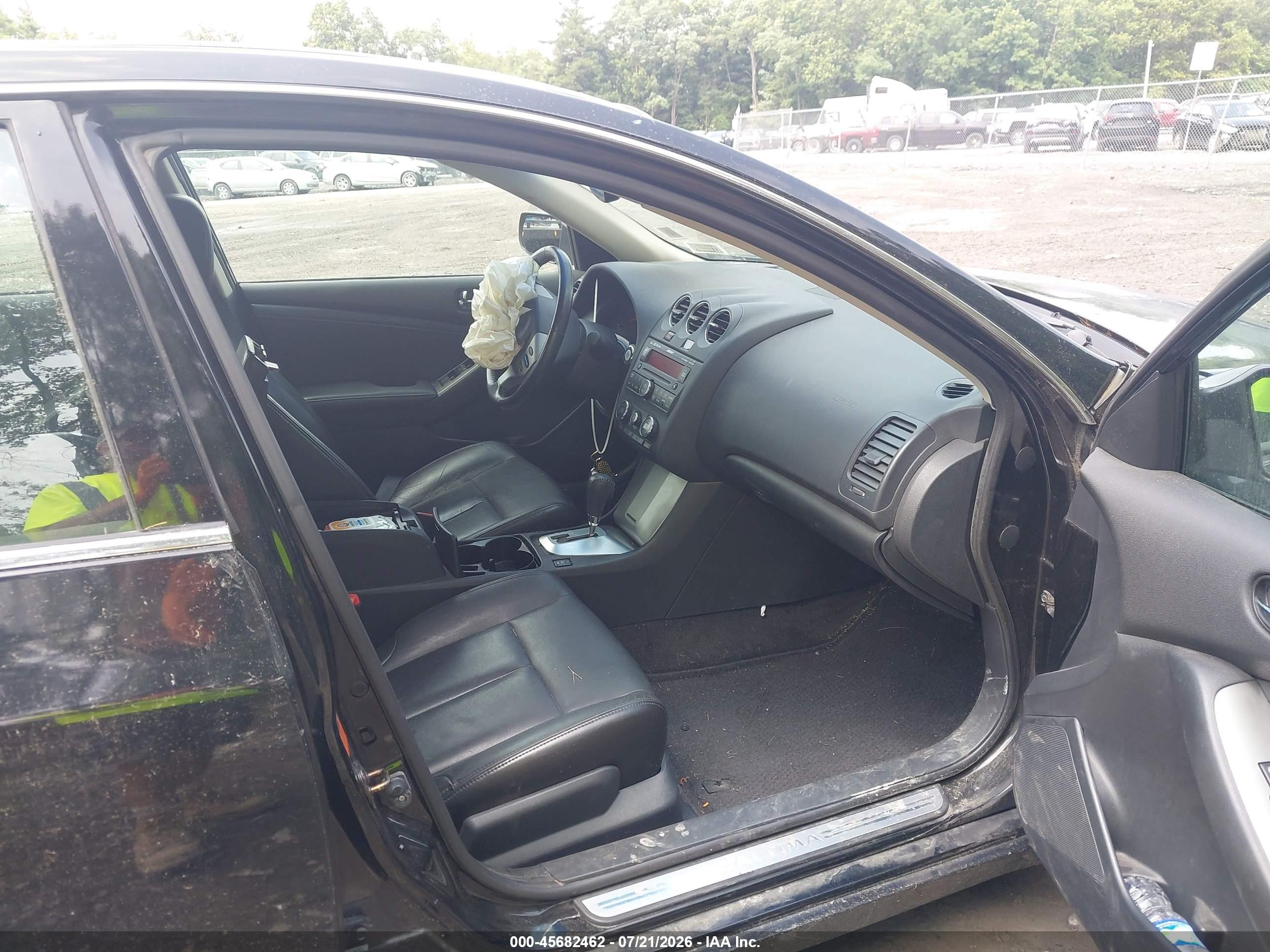 2009 Nissan Altima 2.5 S Black vin: 1N4AL21E29N509241