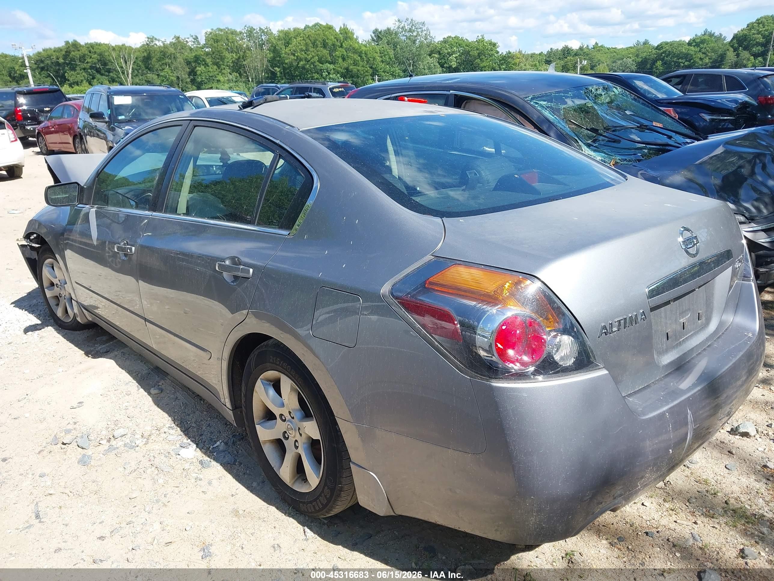 2009 Nissan Altima 2.5 S Gray vin: 1N4AL21E29N513841
